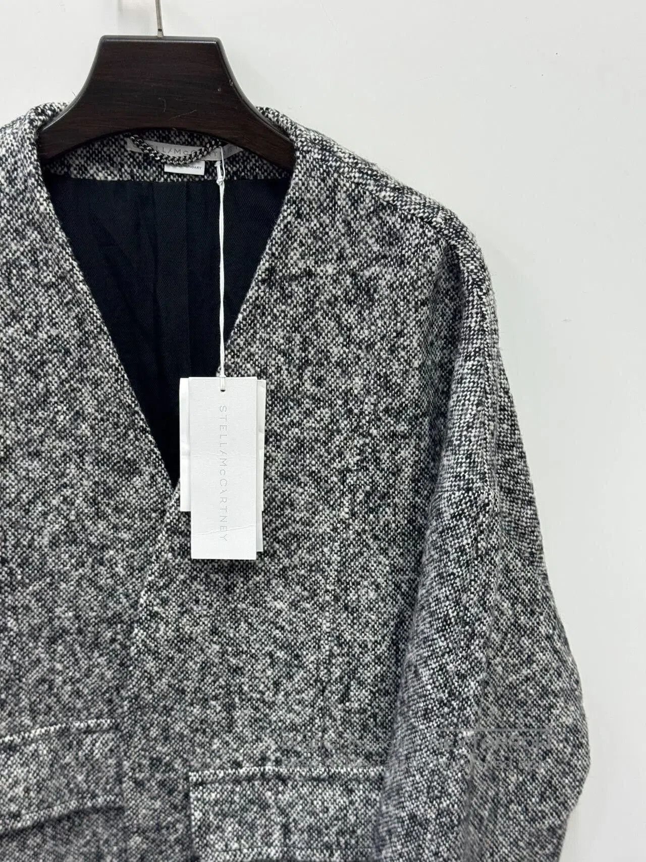 Stella McCartney Stella McCartney Women's Gray Coat. Size S / US 4 / IT 40 - 3 Thumbnail