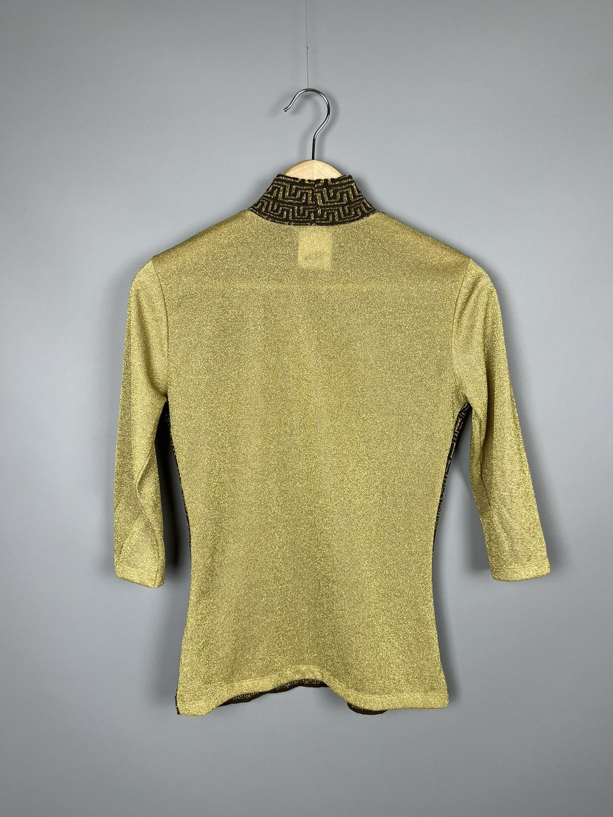 Versace Jeans Couture RARE Versace Jeans Couture stretch long sleeve golf vintage Size S / US 4 / IT 40 - 7 Thumbnail