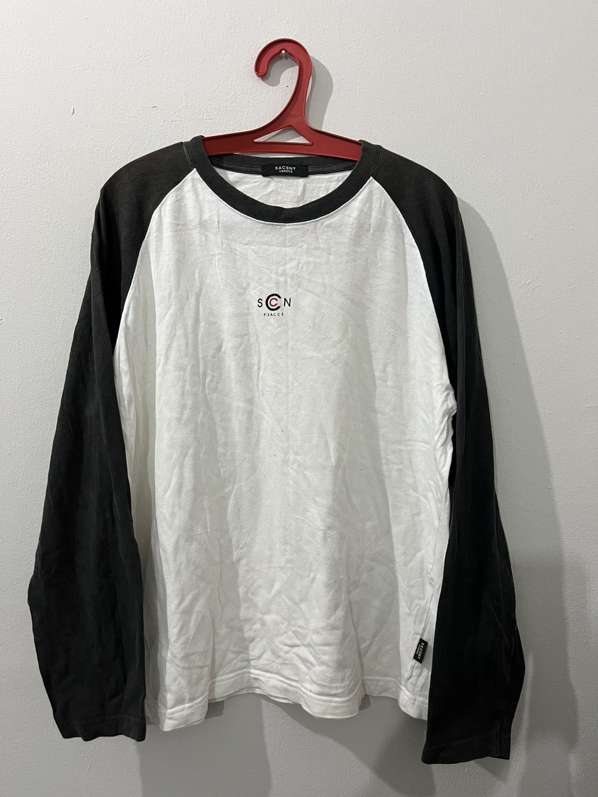 Yohji Yamamoto Y2K Y’SACCS YOHJI YAMAMOTO LONGSLEEVES T SHIRTS Size US M / EU 48-50 / 2 - 2 Thumbnail