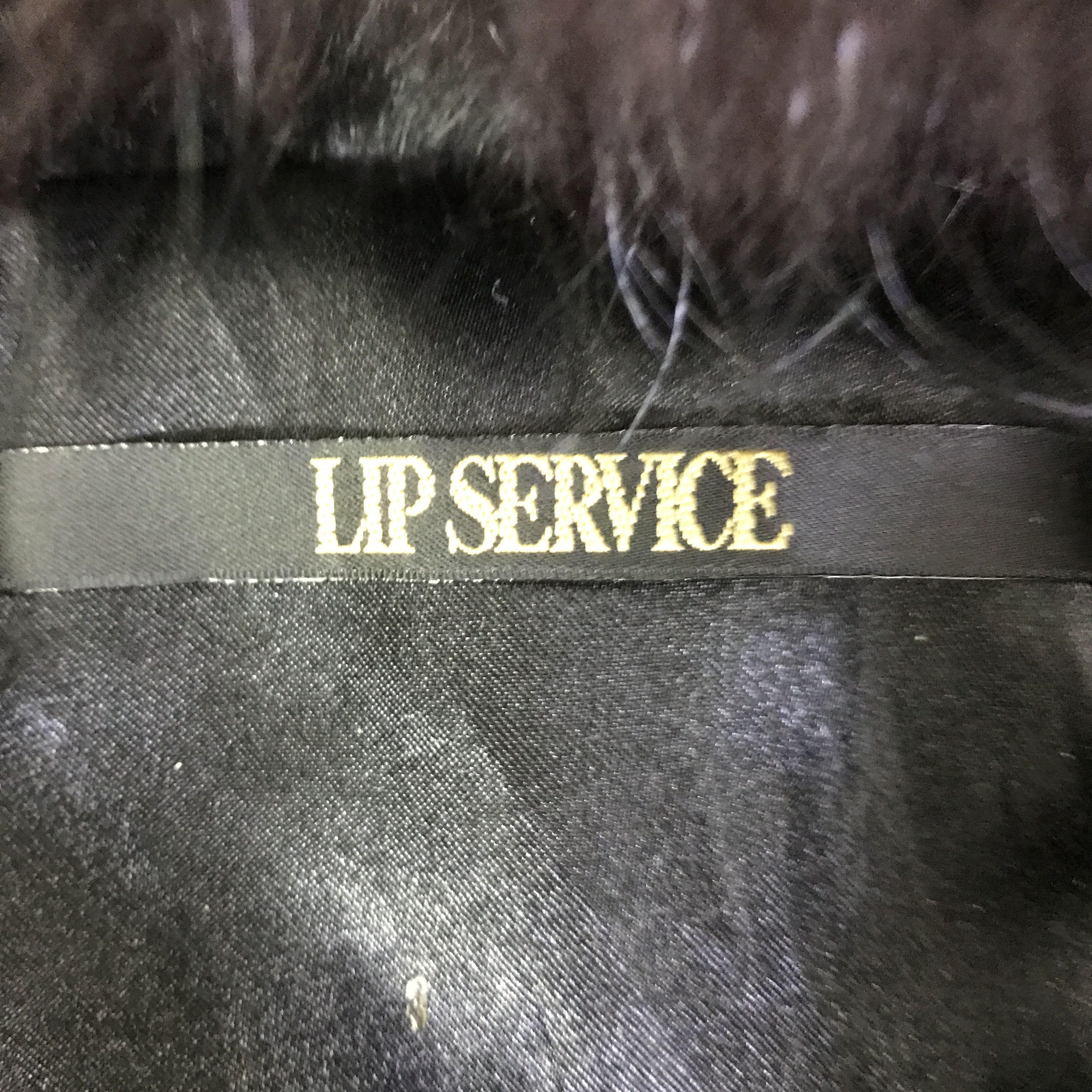 Lip Service y2k lip service fur hoodie jacket K120B5 Size US M / EU 48-50 / 2 - 9 Thumbnail