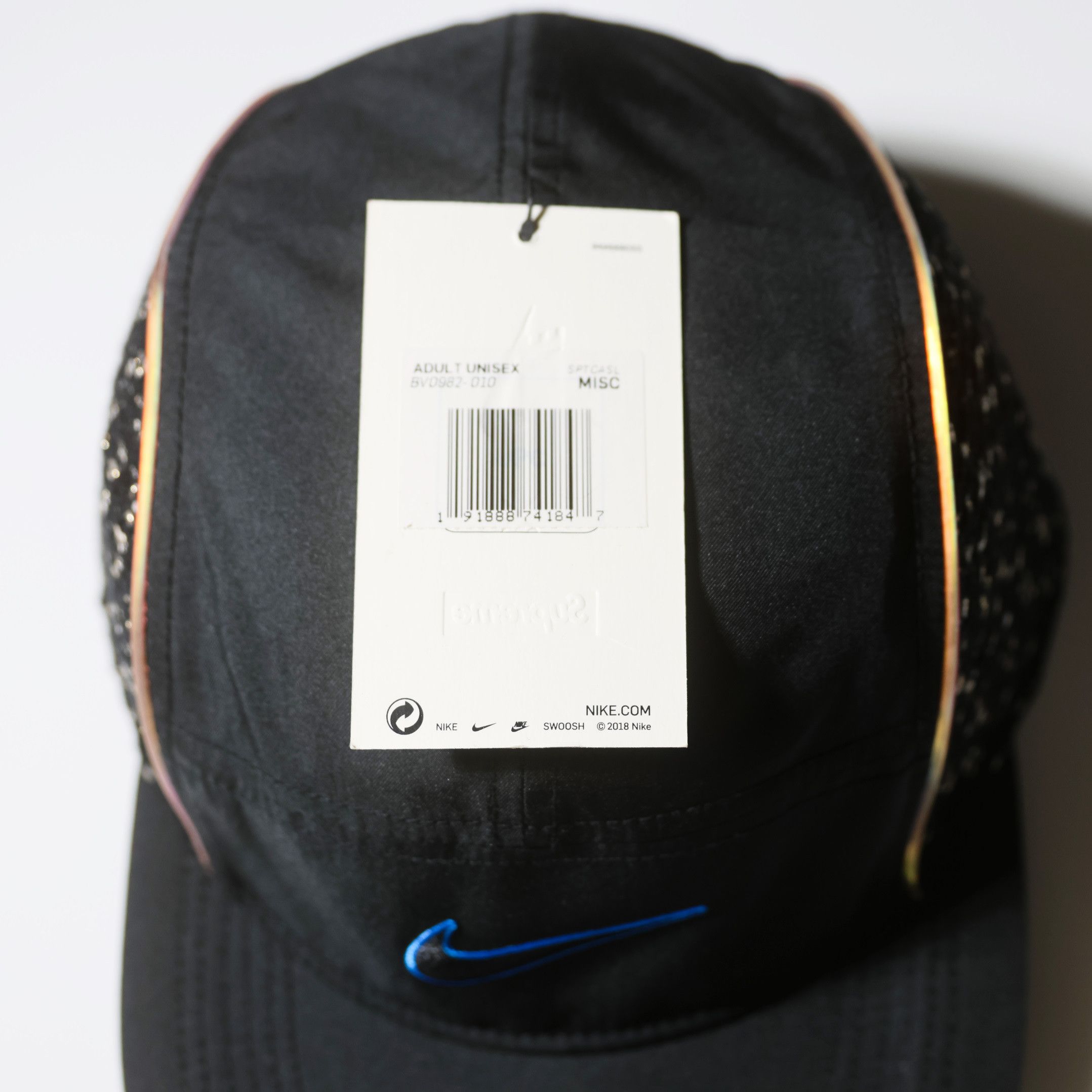 Nike × Supreme SUPREME X NIKE BOUCLE RUNNING HAT Size ONE SIZE - 5 Thumbnail