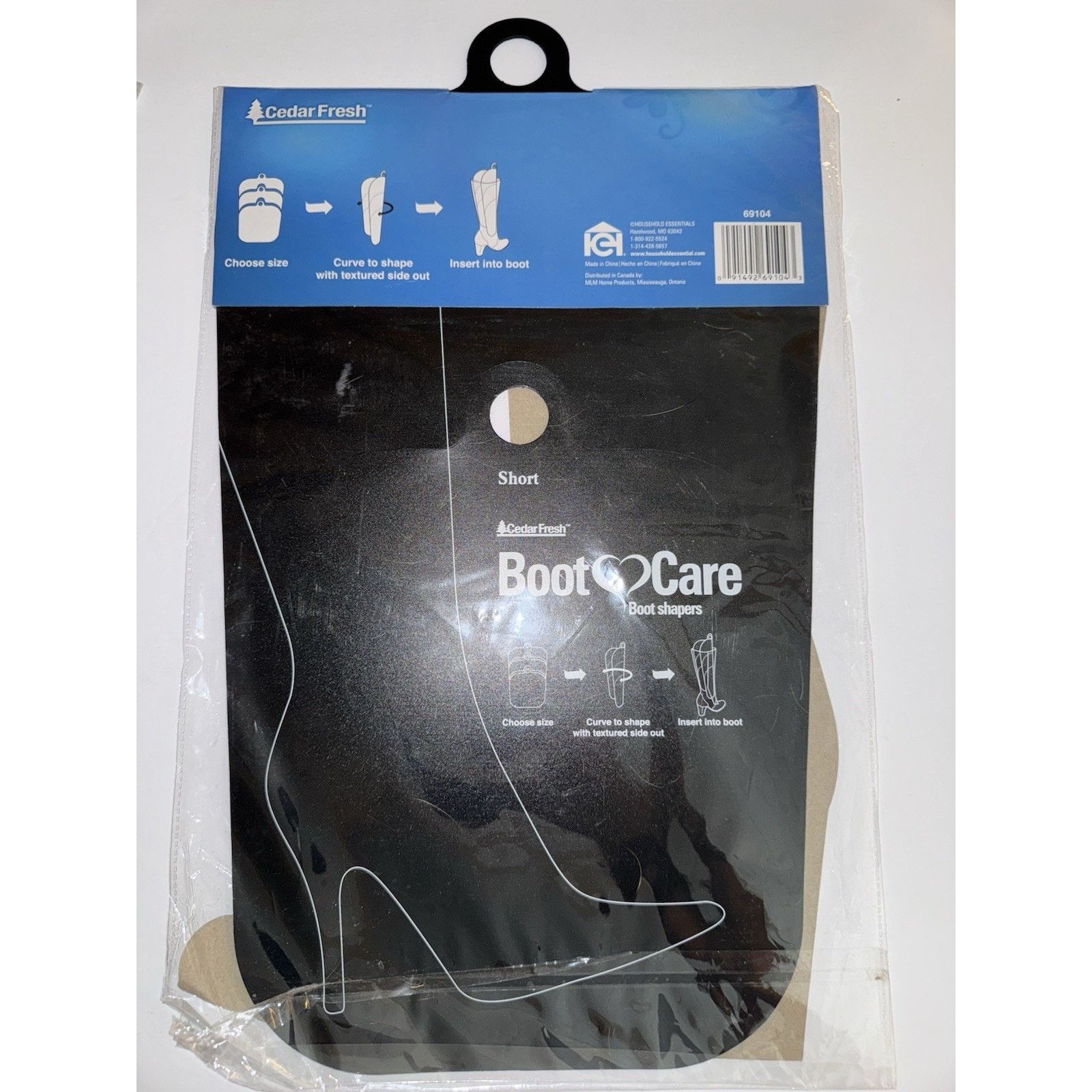 The Unbranded Brand Boot Shapers Cedar Fresh Adjustable Pack Of 4 Black New Size ONE SIZE - 11 Thumbnail