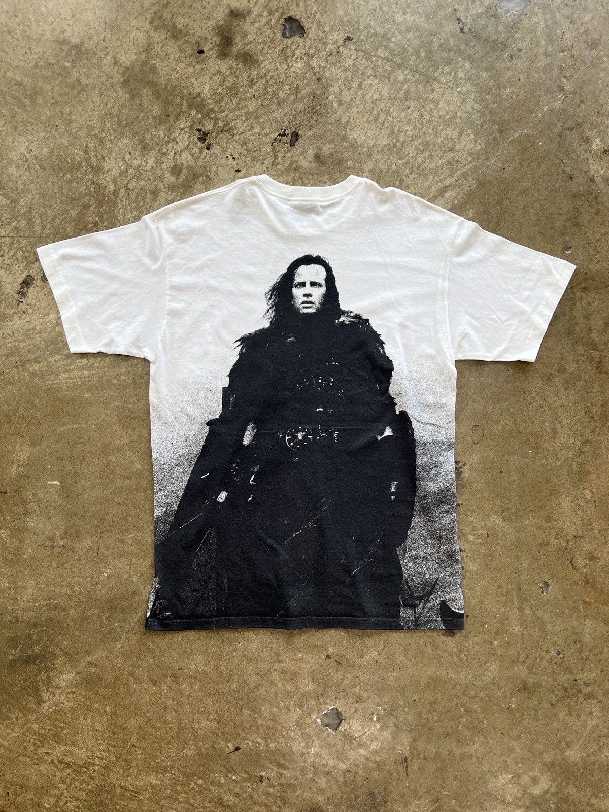 Vintage Vintage 1994 Highlander AOP Movie Promo Tee XL Size US XL / EU 56 / 4 - 5 Thumbnail