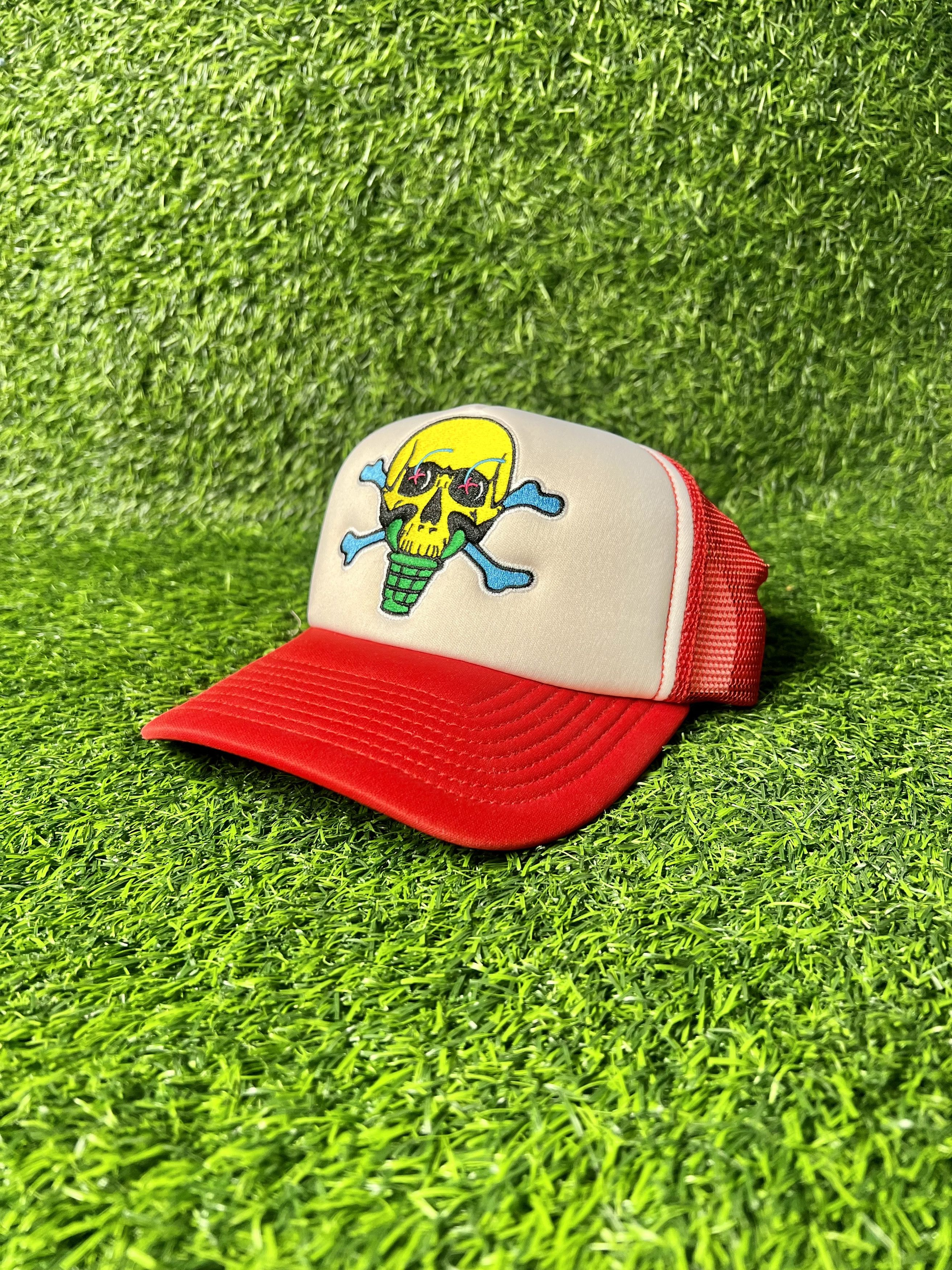 Icecream Ice Cream Skully Trucker Hat Size ONE SIZE - 2 Thumbnail