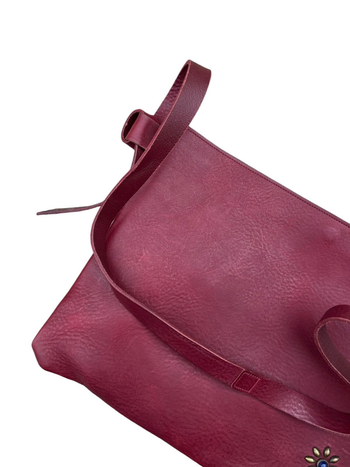 Leather High Quality Studded Leather Bag Effecten Ghost Flag Japan Size ONE SIZE - 23 Thumbnail