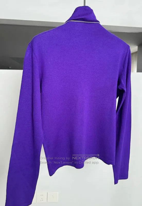 Kenzo KENZO Purple Wool Turtleneck Sweater for Women . Size M / US 6-8 / IT 42-44 - 6 Thumbnail