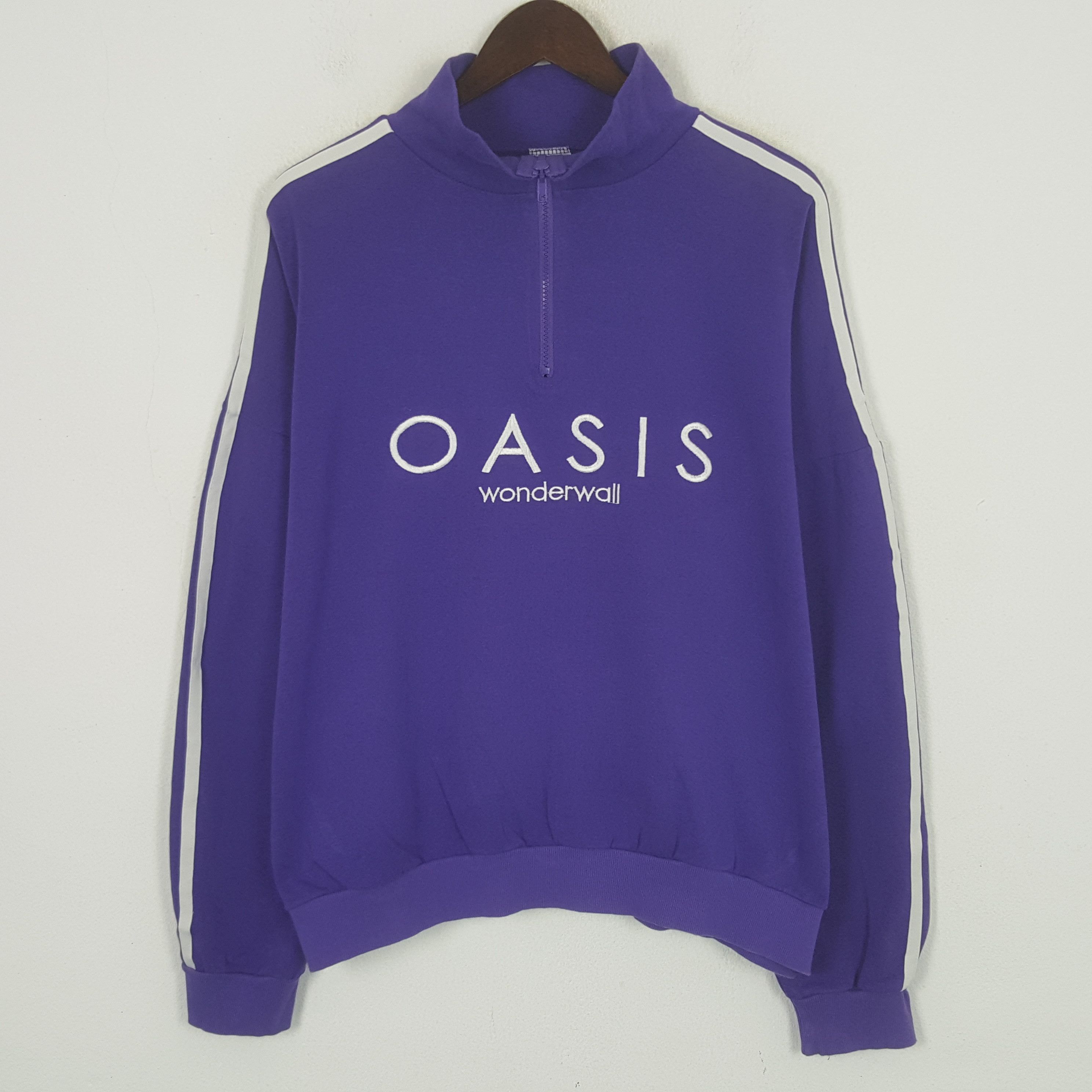 Band Tees Vintage Oasis Wonderwall Song American Band Sweatshirt Size US L / EU 52-54 / 3 - 1 Thumbnail