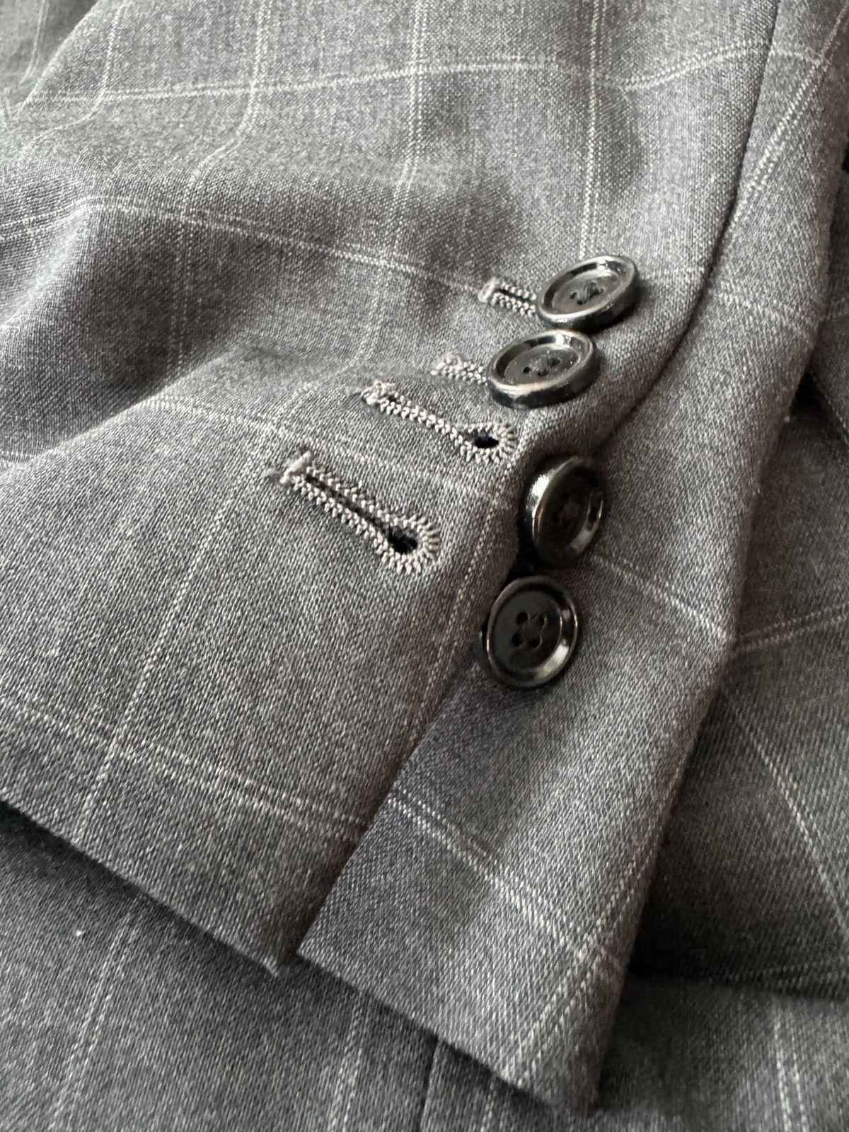 Indochino Window Pane - 100% Wool Suit Size 40R - 11 Thumbnail
