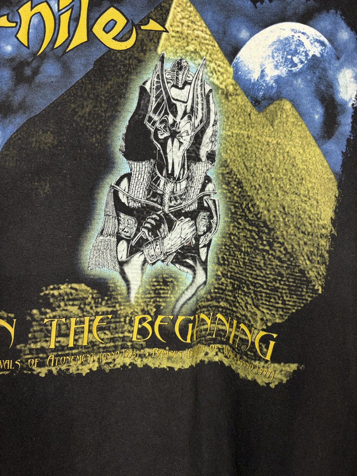 Band Tees Rare Nile 2000 In The Beginning Death Metal Band T-shirt Size US XL / EU 56 / 4 - 6 Thumbnail