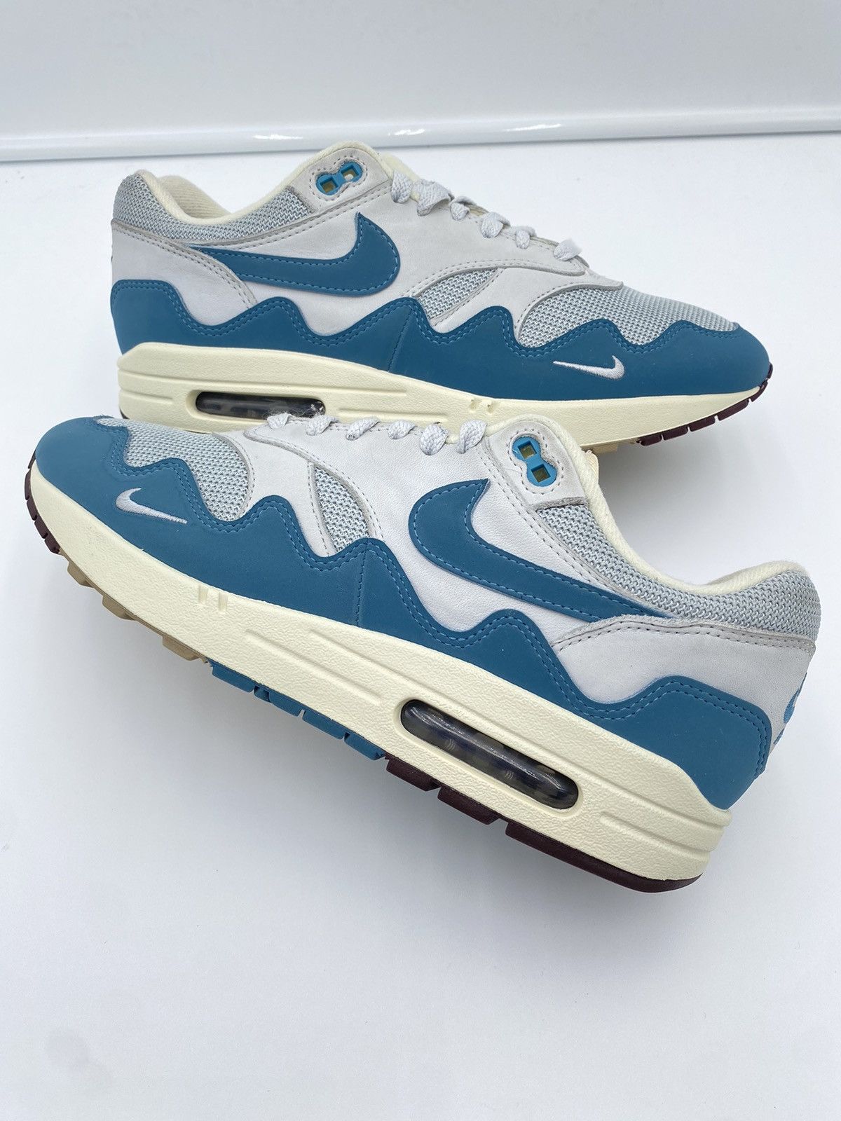 Nike × Patta 9 Nike Air Max 1 x Patta Waves Noise Aqua Blue DH1348 