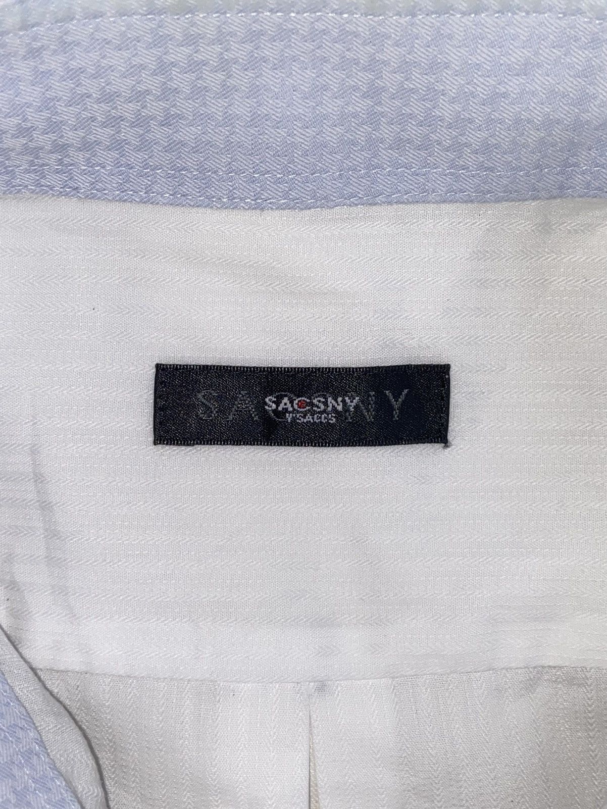 Designer × Japanese Brand × Yohji Yamamoto SACSNY Y’SACCS White Shirt Size US M / EU 48-50 / 2 - 11 Thumbnail