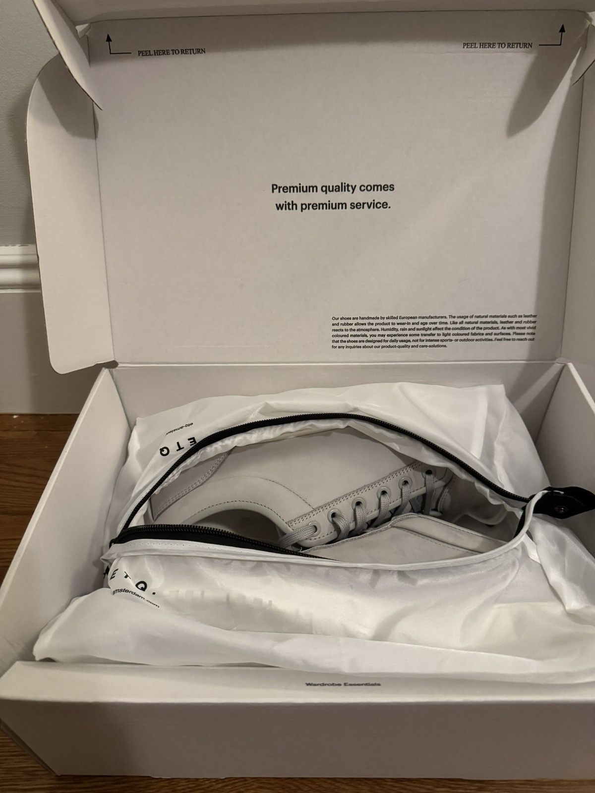 Etq ETQ - LT 01 Shades Nubuck Glacier Grey-Size: EU 42|US 9|UK 8 Size US 9 / EU 42 - 3 Thumbnail