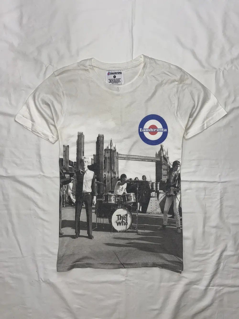 Lambretta VINTAGE LAMBRETTA MOTO RACING ALLOVER PRINT ROCK TEE T SHIRT Size US S / EU 44-46 / 1 - 1 Thumbnail