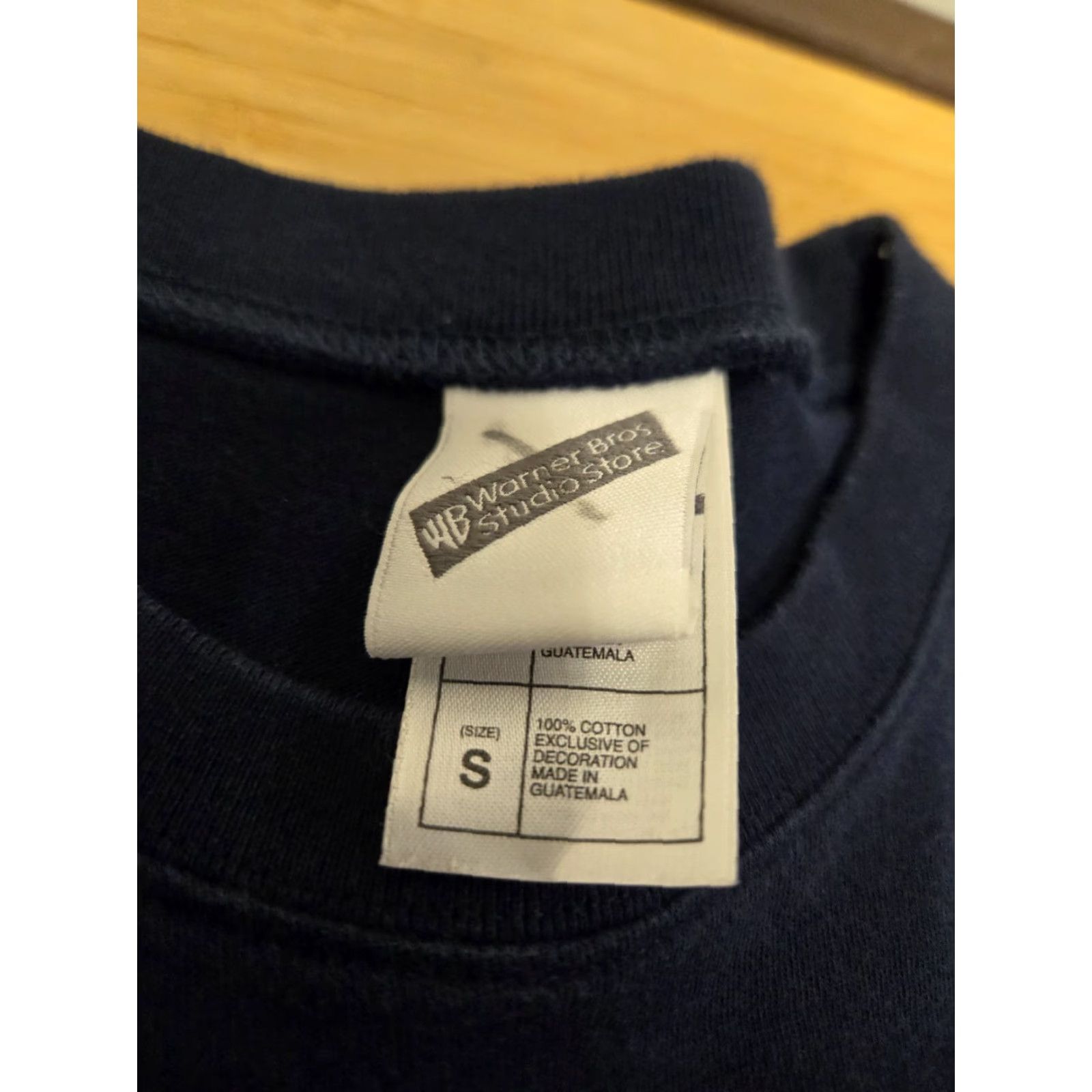 Vintage VINTAGE Warner Bros Studio Store Looney Tunes Shirt Mens Small Navy Blue Pocket Tee 90s Cartoon Retro Shoes Size US S / EU 44-46 / 1 - 3 Thumbnail