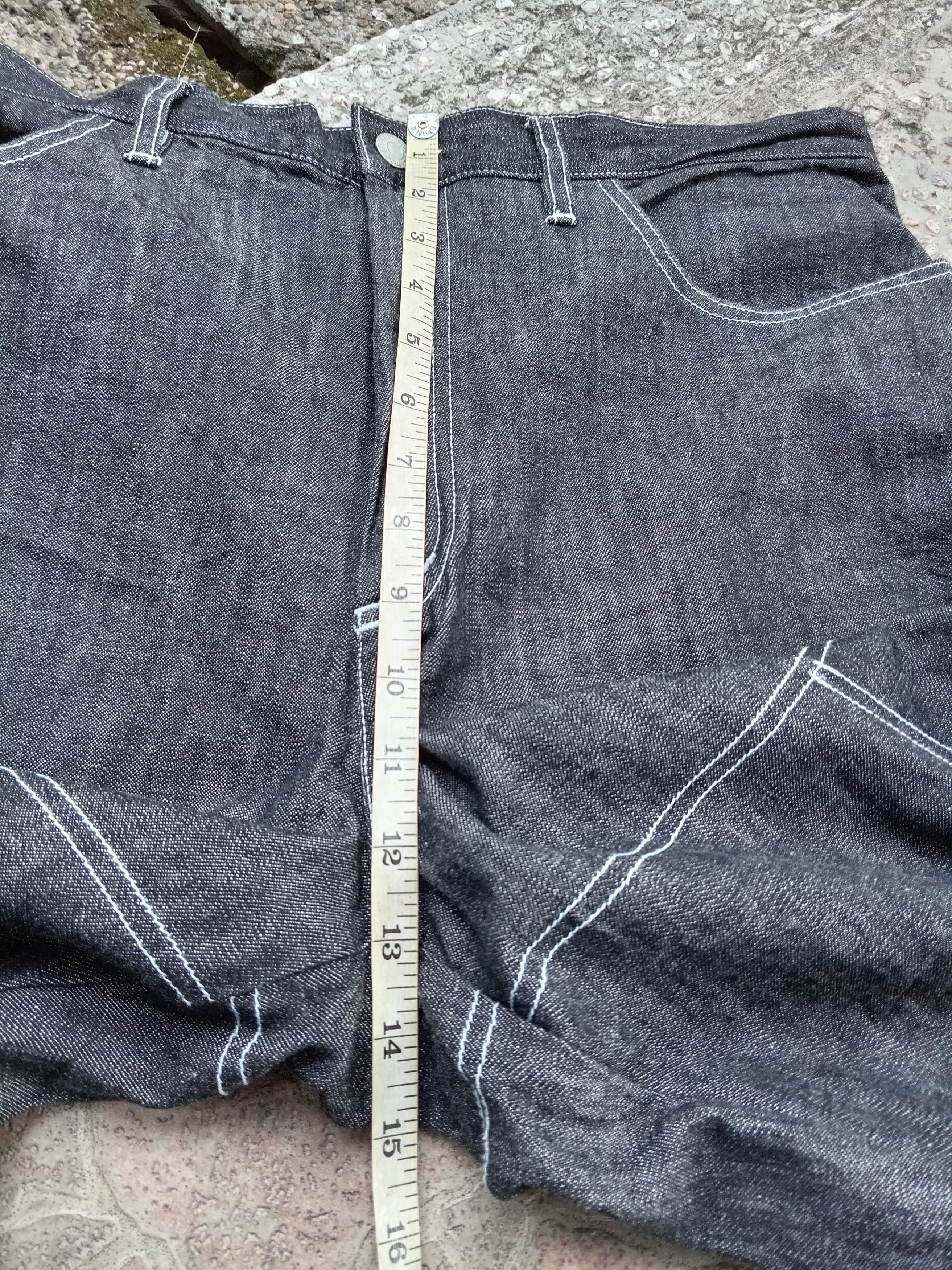 If Six Was Nine × JNCO × Japanese Brand Fiftyfifdeal denim jnco baggy style jeans size 34 Size US 34 / EU 50 - 12 Thumbnail