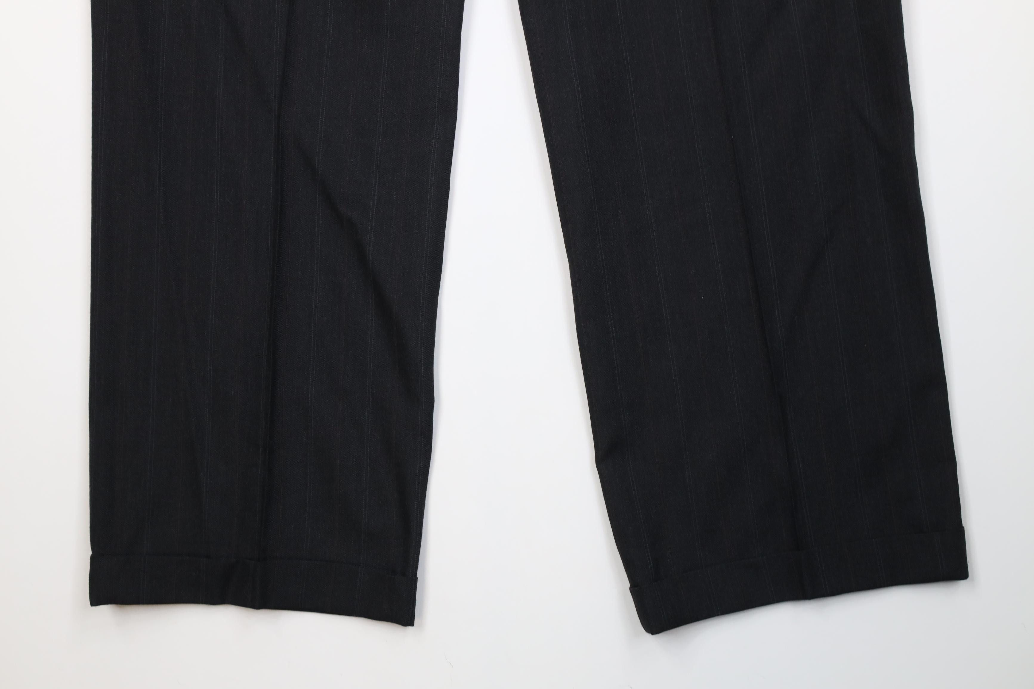 Vintage Vintage 70s Streetwear Knit Striped Wide Leg Chino Pants USA Size US 40 / EU 56 - 11 Thumbnail
