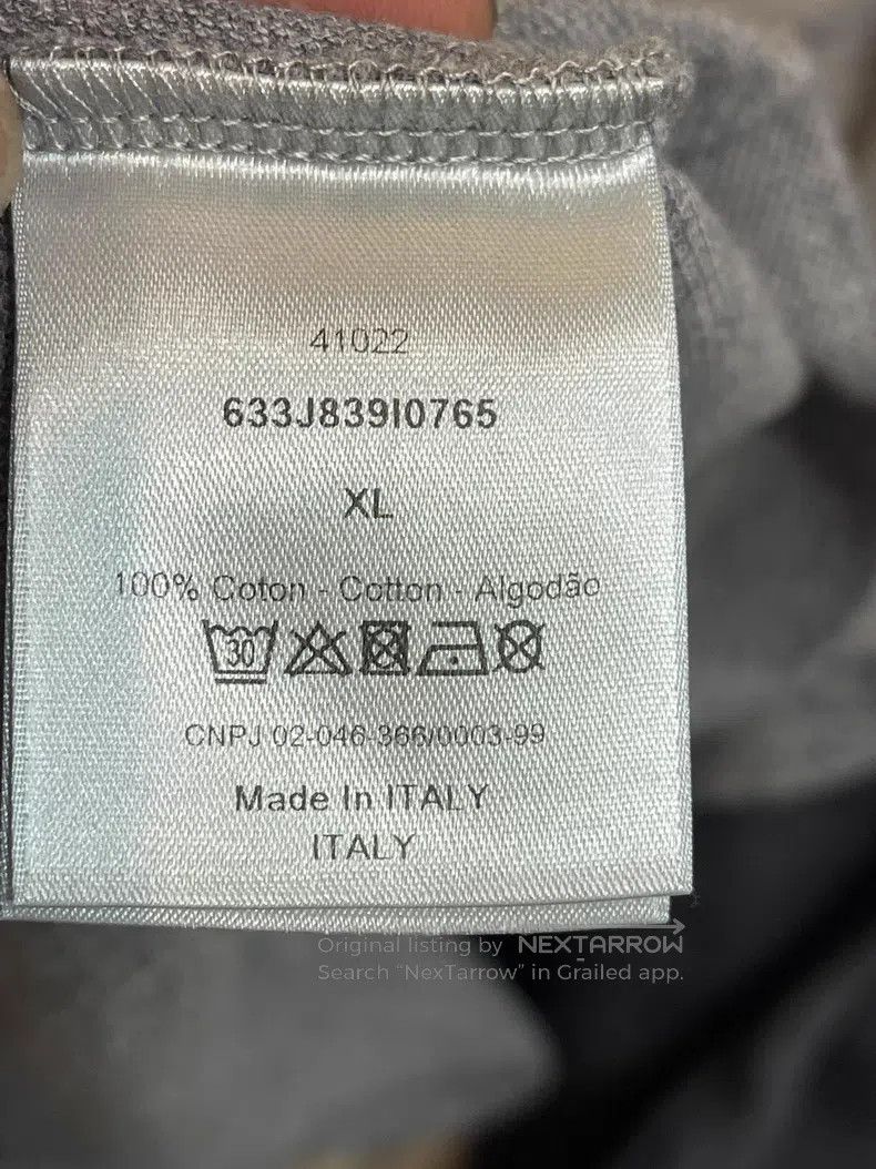 Dior Dior Grey short sleeves Size US XL / EU 56 / 4 - 5 Thumbnail