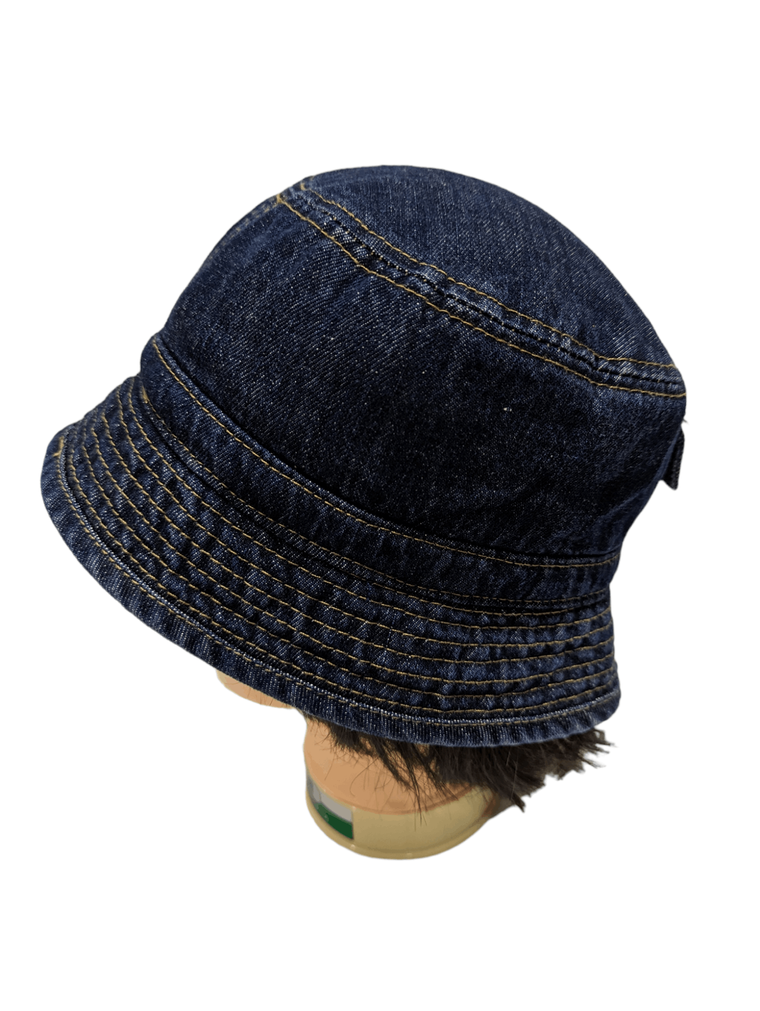 Japanese Brand OXYGEN BUCKET HAT CAP DENIM DESIGN Size ONE SIZE - 5 Thumbnail
