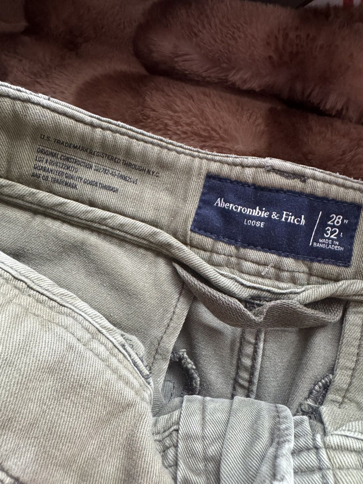 Abercrombie & Fitch Vintage Abercrombie Fitch Cargo Pants Army Surplus Size US 28 / EU 44 - 3 Thumbnail