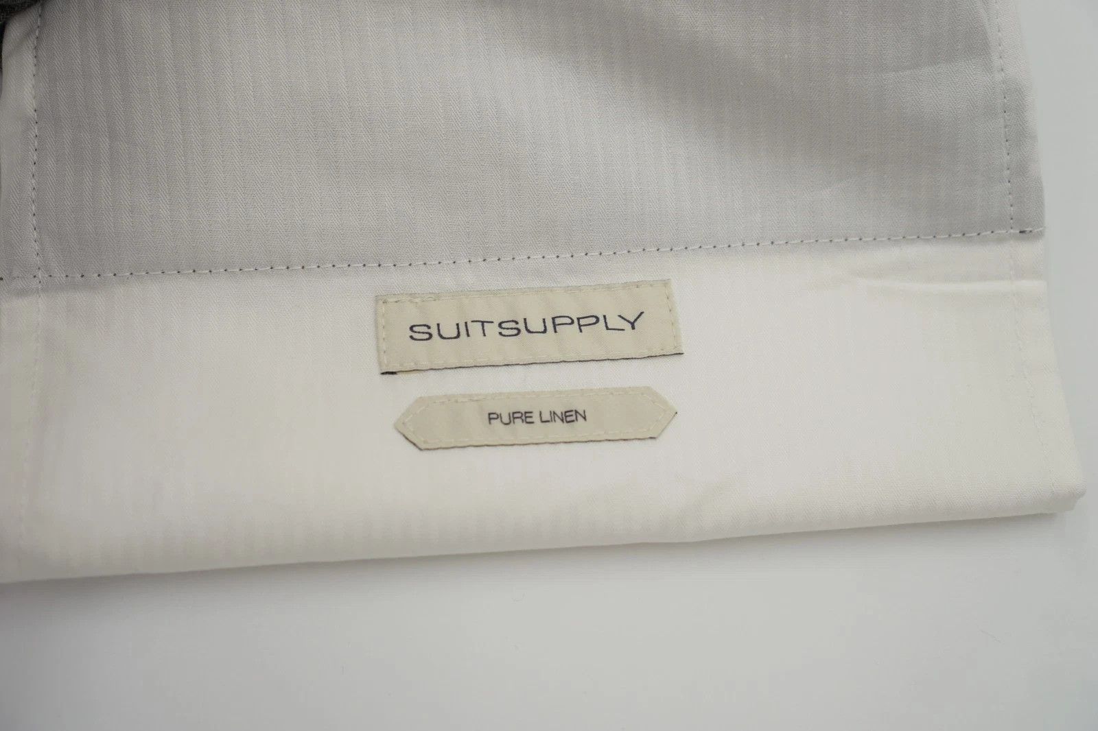 Suitsupply Men Suitsupply Pants 100% Pure Linen Green Size 25 UK/US40S Size 40S - 5 Thumbnail