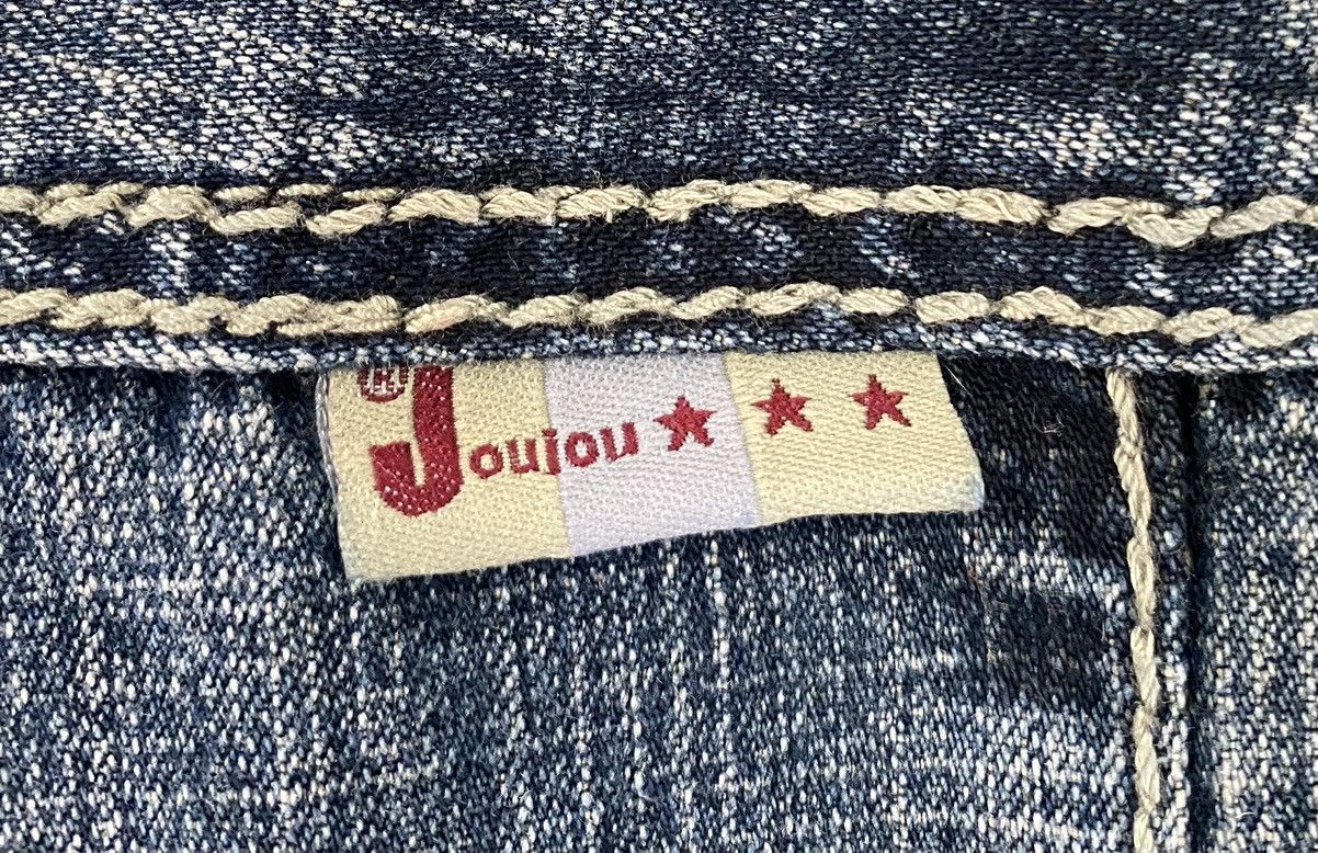 Other Vintage Y2K JouJou Bellbottom Flare Belted Jeans 28” Waist Size 28" / US 6 / IT 42 - 7 Thumbnail