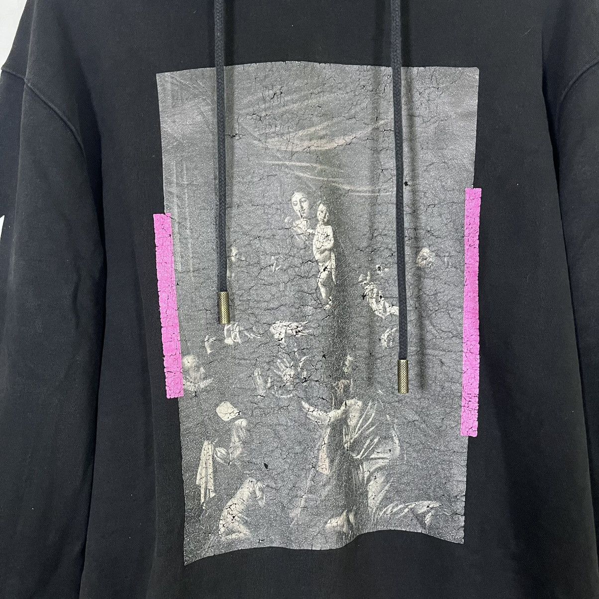 Off-White Off White Caravaggio Mirror Mirror Virgil Abloh Hoodie Size US XXL / EU 58 / 5 - 2 Thumbnail