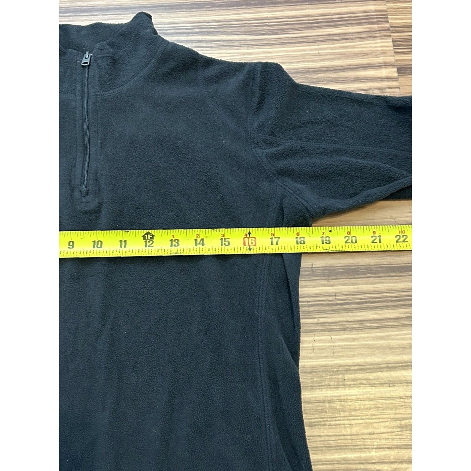 Vintage Columbia 1/4 Zip Black Fleece Pullover Womens Size Medium Size M / US 6-8 / IT 42-44 - 3 Thumbnail