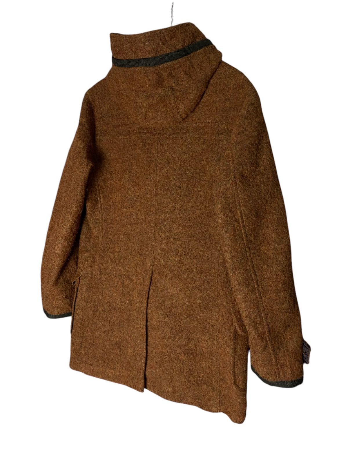Japanese Brand × Morgan Homme 2000s Morgan Homme Duffle Wool Hooded Jacket Size US M / EU 48-50 / 2 - 4 Thumbnail