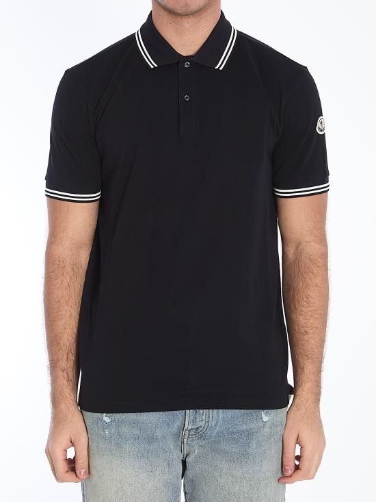 Moncler MONCLER Men Polo Shirts 8A00007 BLUE Size US S / EU 44-46 / 1 - 1 Thumbnail