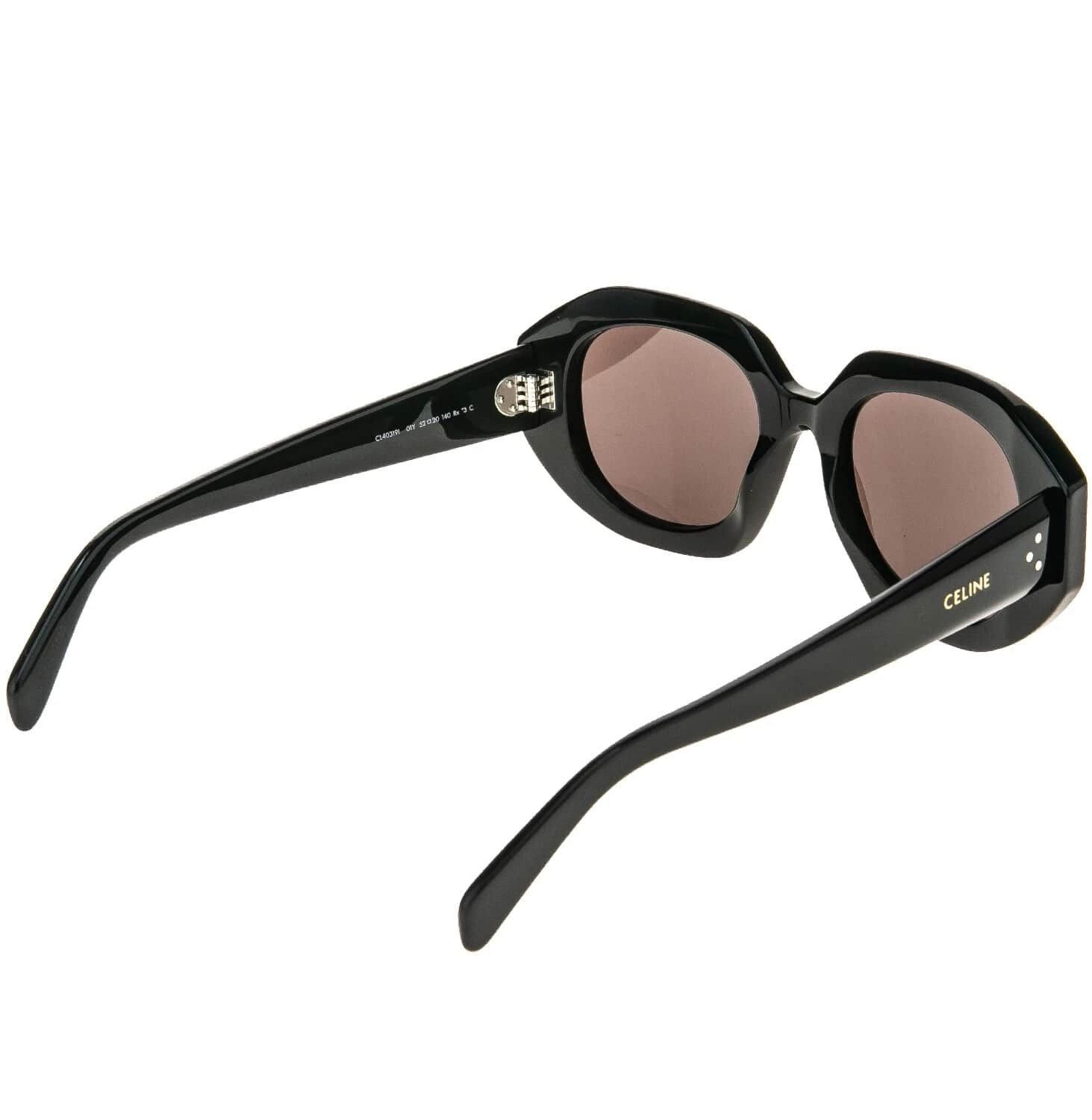 Celine CELINE 40319 BOLD 3 Dots Black Purple Angular CL40319I 01Y Size ONE SIZE - 7 Thumbnail