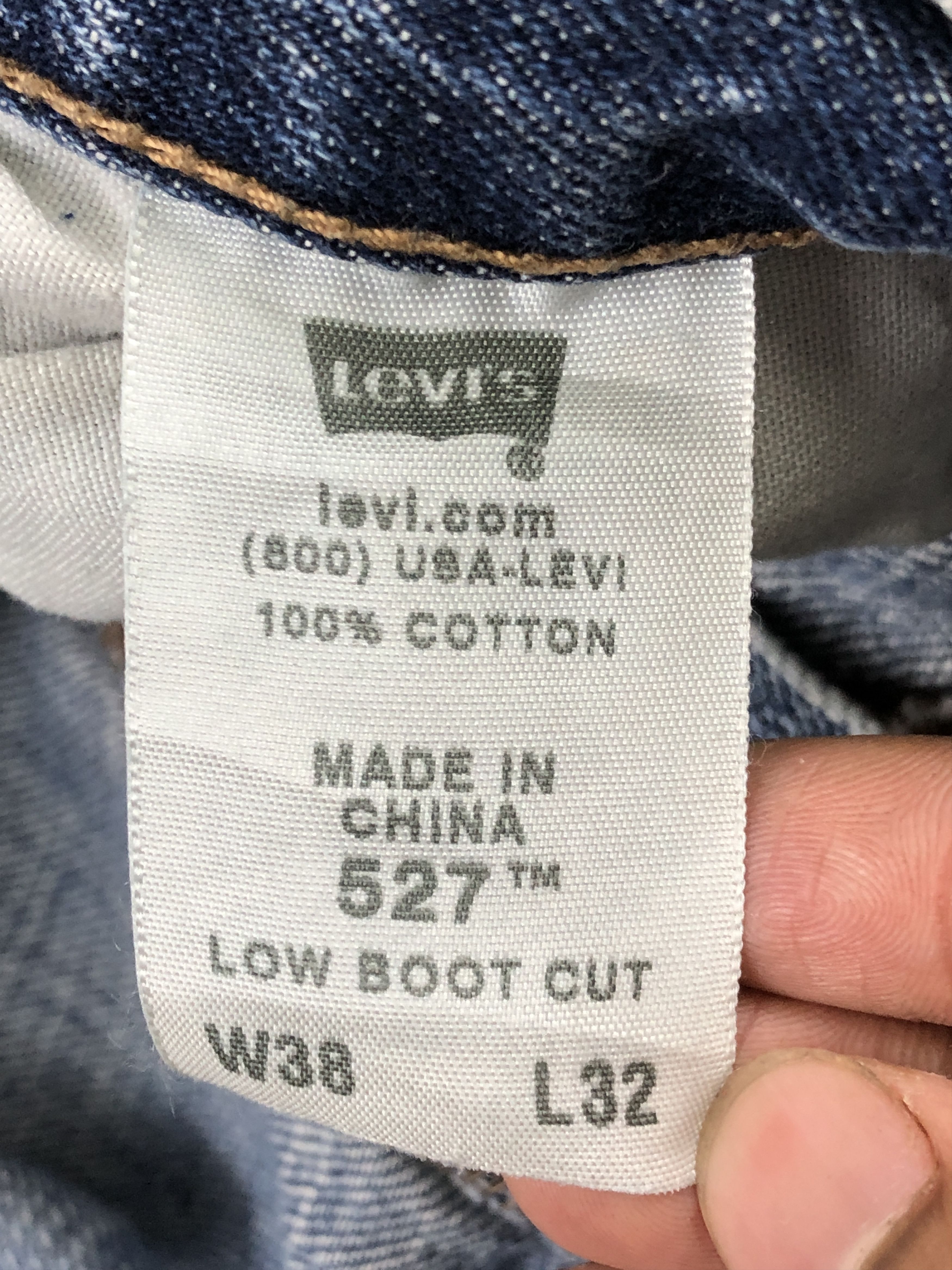Levi's Vintage Levis 527 Flared Bootcut Jeans DP2289 Size US 38 / EU 54 - 11 Thumbnail