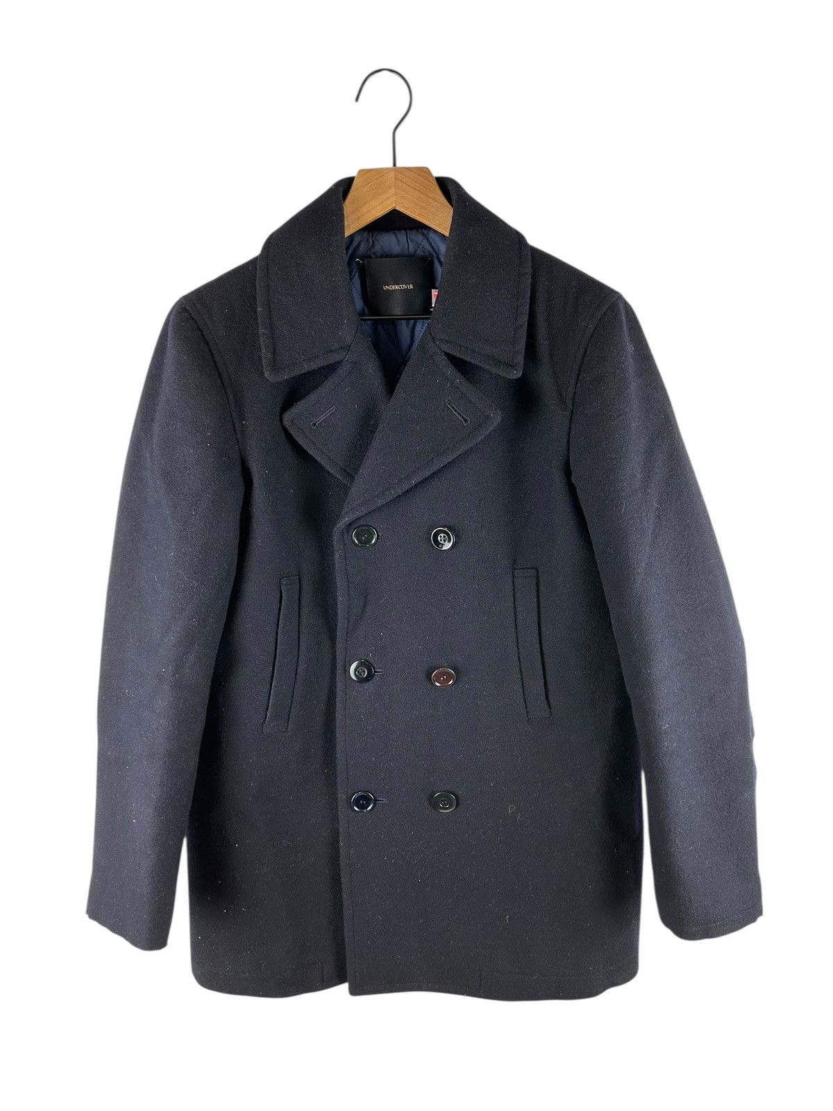 Undercover Undercover 15AW/NO BORDERS Era Melton P-Coat Jacket Size US M / EU 48-50 / 2 - 1 Thumbnail