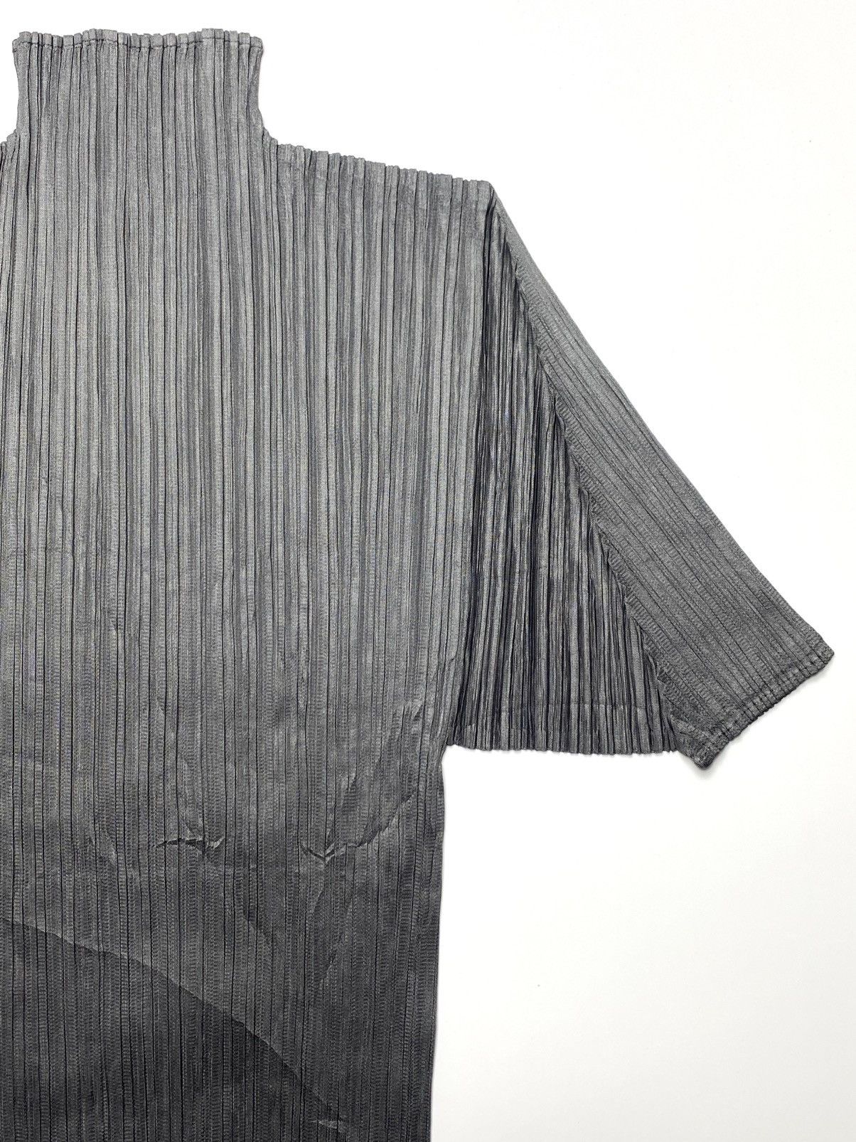 Pleats Please Issey Miyake Issey Miyake Pleats Please - Mock Neck Blouse Size L / US 10 / IT 46 - 5 Thumbnail