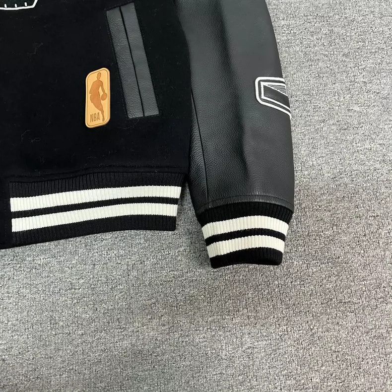 Louis Vuitton Louis Vuitton Leather Sleeve Baseball Jacket 2505-Nextarrow Size US L / EU 52-54 / 3 - 3 Thumbnail