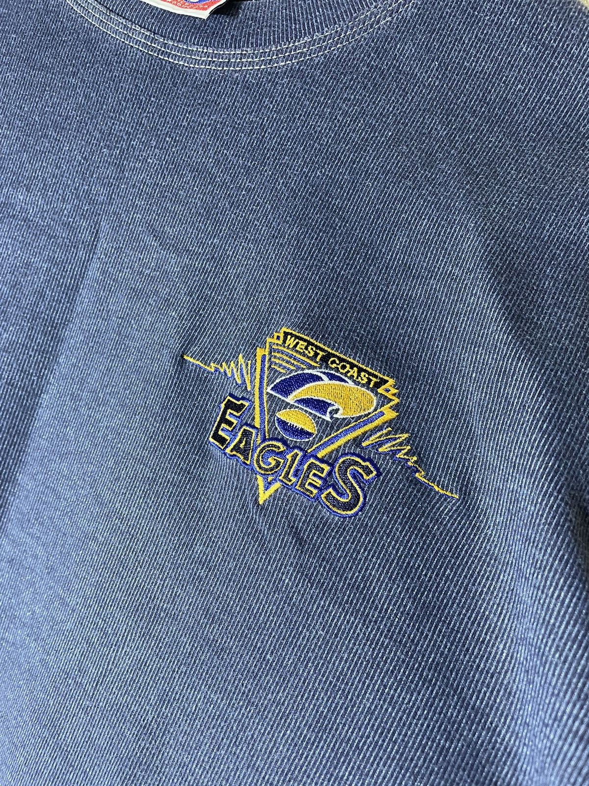 NFL × Vintage AFL Vivid West Coast Eagles vintage T shirt 90s Size US XL / EU 56 / 4 - 4 Thumbnail