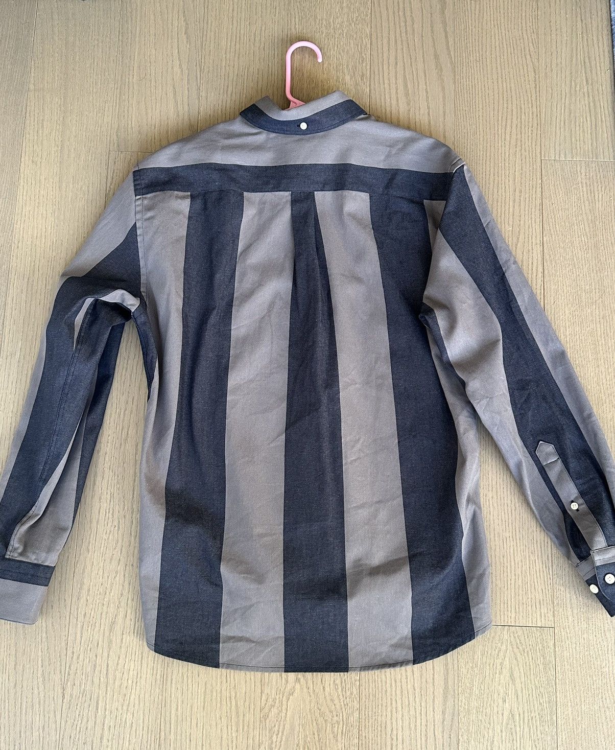 foret Striped Heavy Button Up Shirt Size US M / EU 48-50 / 2 - 2 Thumbnail