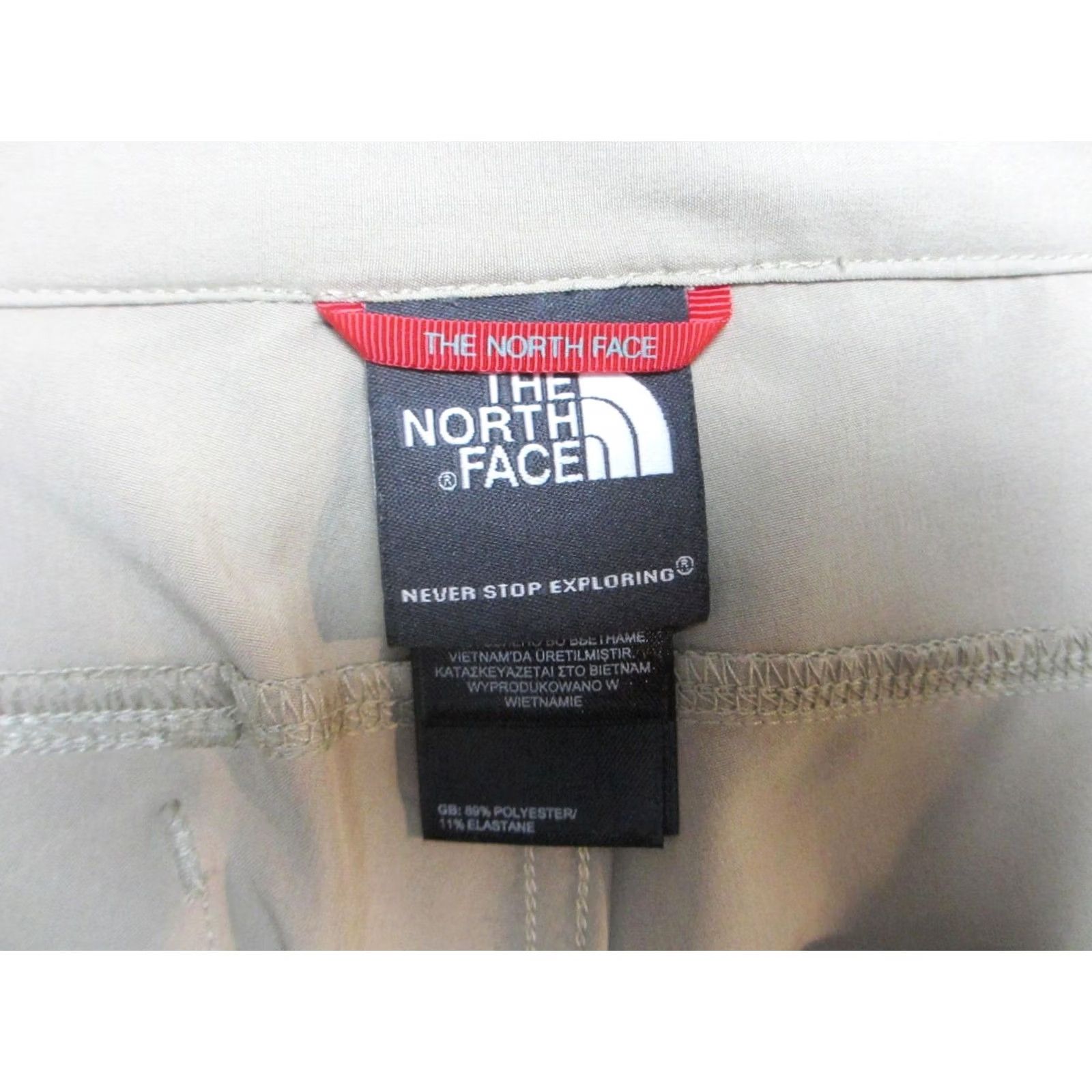 The North Face The North Face Mens Shorts 30 Beige Stretch Belted Cargo Lightweight Outdoor Hiking Regular Inseam 10in Pockets Quick Dry Size US 30 / EU 46 - 3 Thumbnail