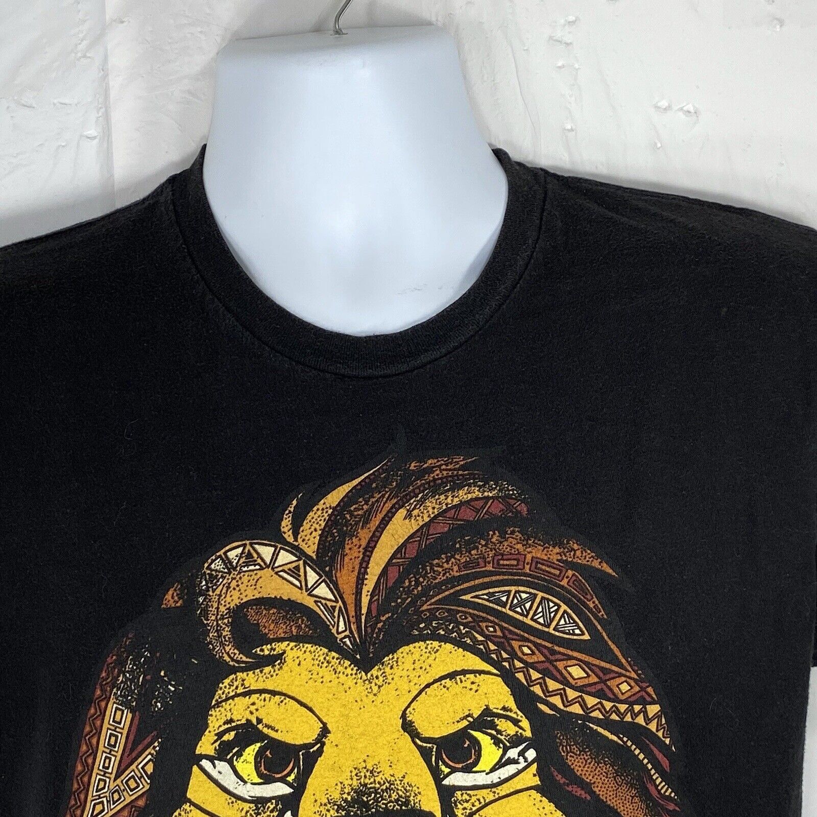 Disney Disney The Lion King Medium Mufasa Black Graphic T Shirt Size US M / EU 48-50 / 2 - 4 Thumbnail