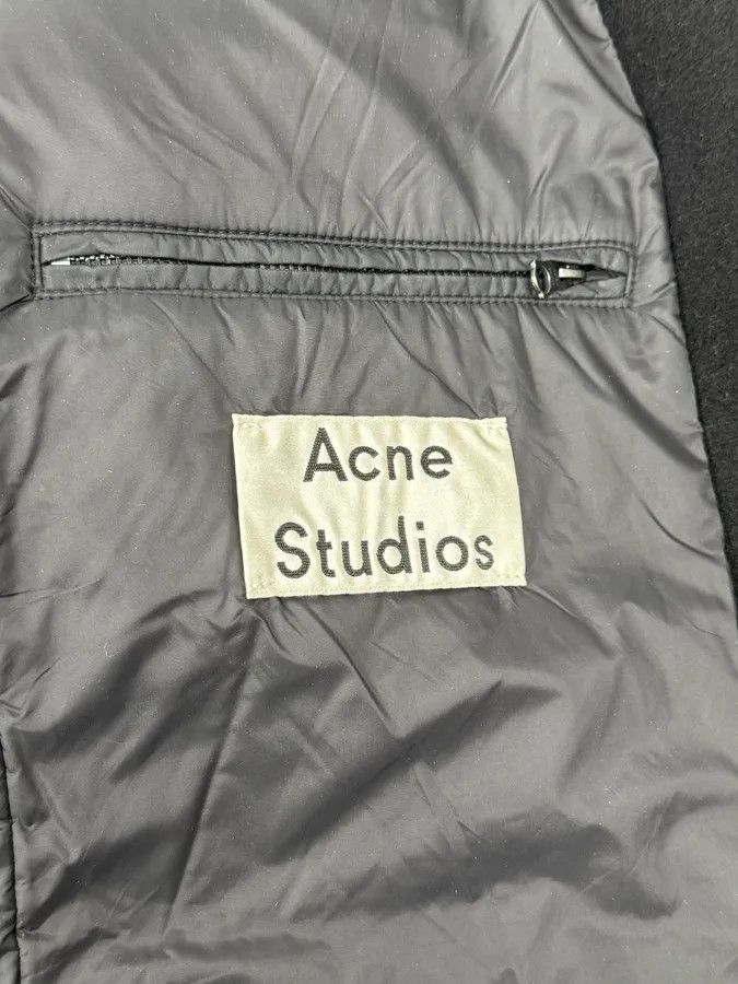 Acne Studios Acne Studios Black Spy Hooded Wool Trench Coat Size US M / EU 48-50 / 2 - 12 Thumbnail