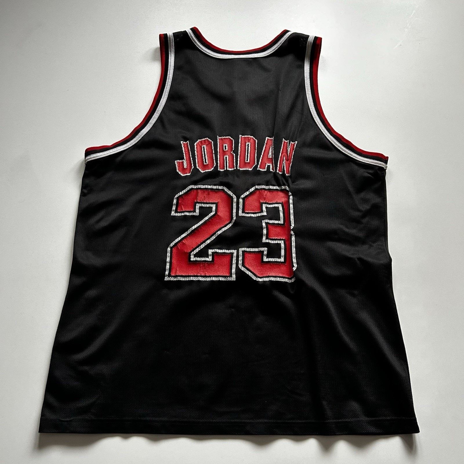 Champion × NBA Vintage 90s Champion Chicago Bulls Jordan Jersey Size 48 Size US XL / EU 56 / 4 - 2 Thumbnail