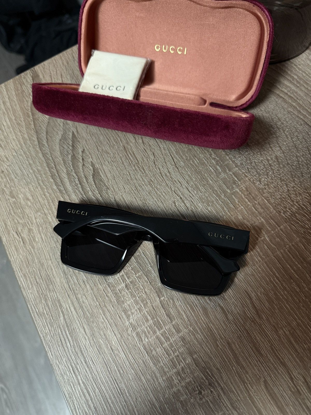 Gucci 🇮🇹 Gucci Sunglasses GG0962S Unisex Made in Italy Size ONE SIZE - 9 Thumbnail