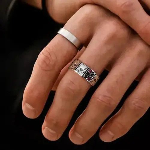 Other Poker Adjustable Ring Size ONE SIZE - 2 Thumbnail