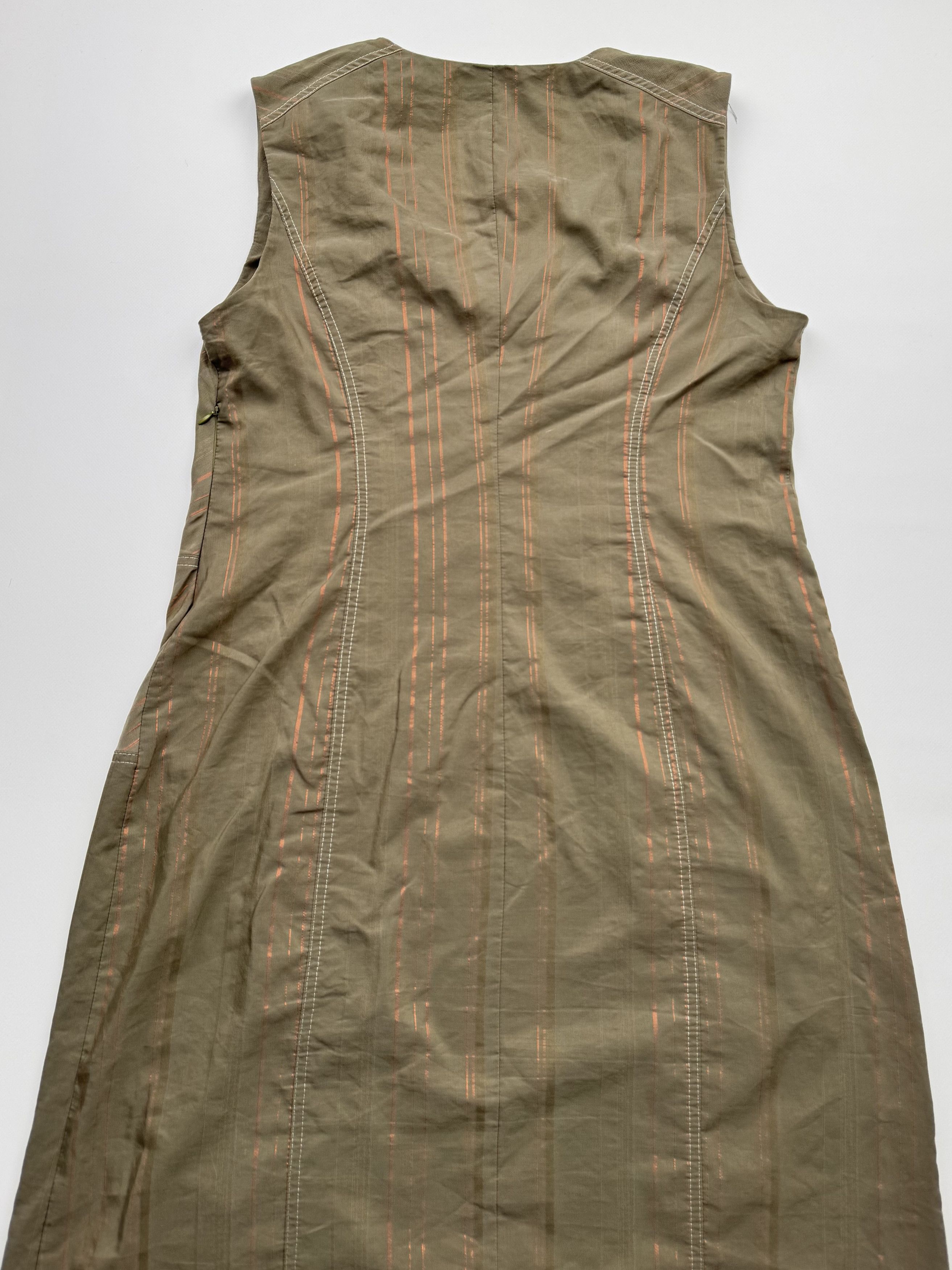 Vintage Vintage Maxi Dress B143(V209)E2 Size L / US 10 / IT 46 - 7 Thumbnail