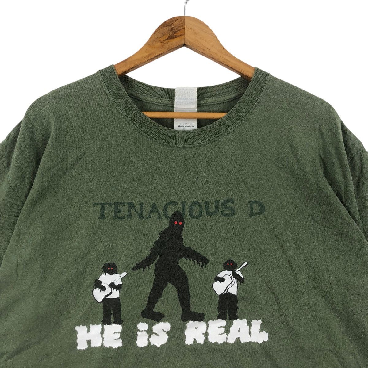 Vintage Vintage 2006 TENACIOUS D He Is Real Tour Jack Black Tee Size US XL / EU 56 / 4 - 2 Thumbnail
