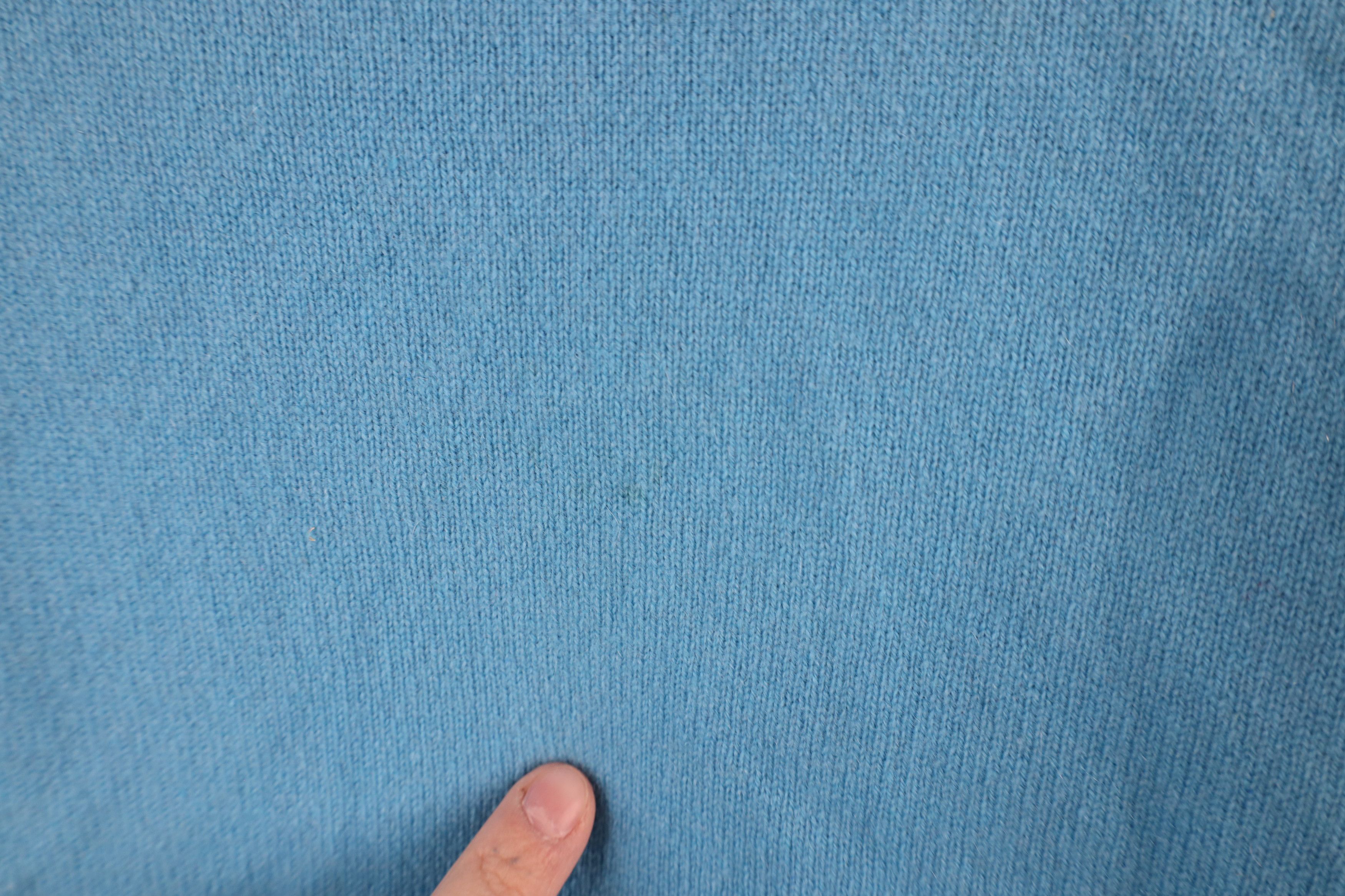 J.Crew × Vintage Vintage J Crew Blank Soft Cashmere Marled Knit Sweater Blue Size M / US 6-8 / IT 42-44 - 6 Thumbnail