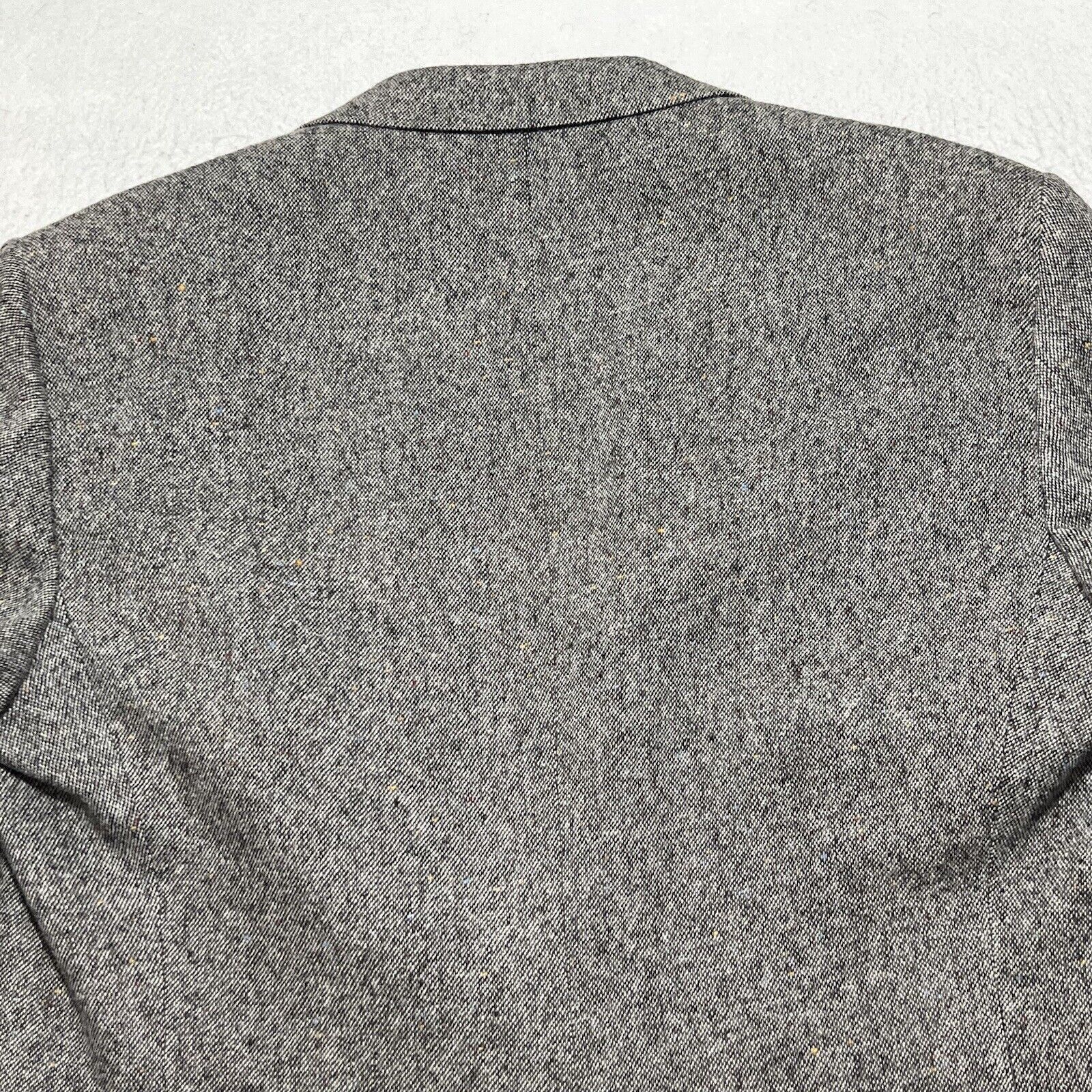 Stafford Options by Stafford Tweed Virgin Wool Sport Coat Elbow Pads Size 42R - 16 Thumbnail