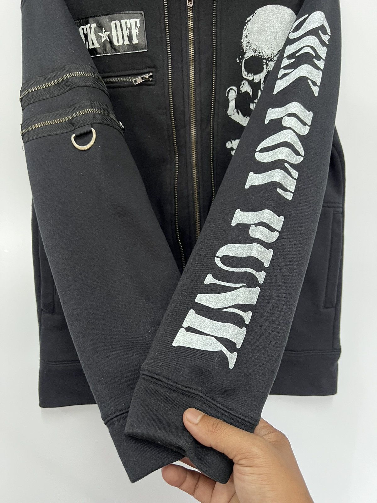 If Six Was Nine 🔥 Sex Pot Revenge punk Gothic Fashion Sweat zipper Jacket Size US S / EU 44-46 / 1 - 8 Thumbnail
