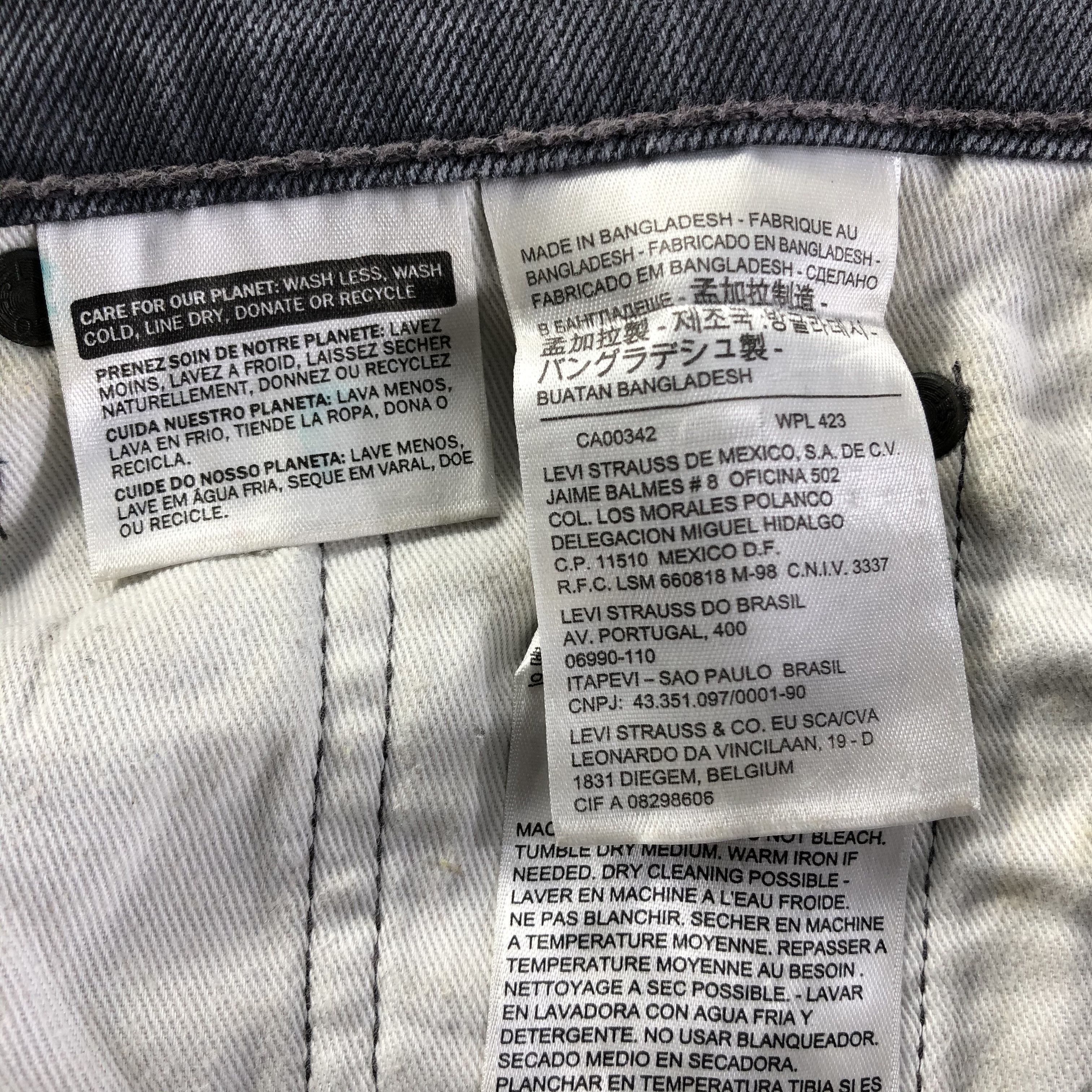Levi's Vintage Levis 513 Jeans-J3057 Size US 31 - 9 Thumbnail
