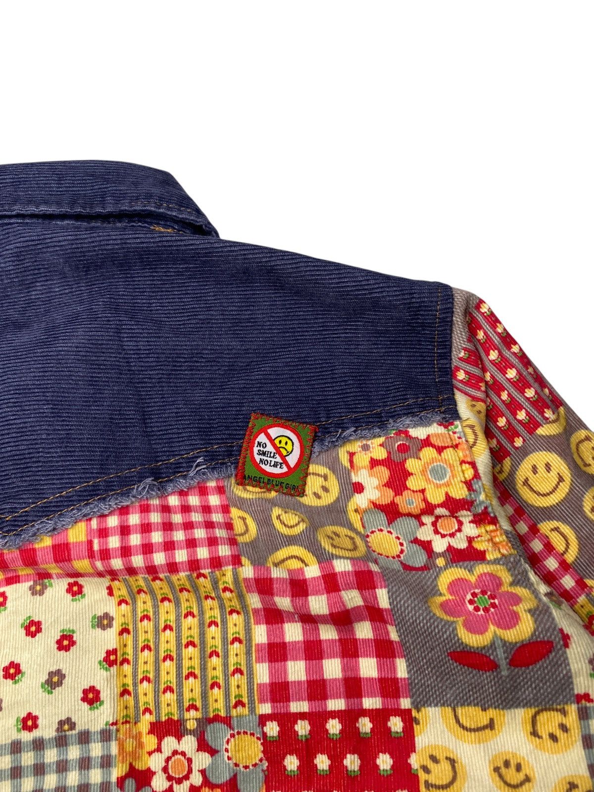 Angel Blue 2000's Angel Blue Patchwork Corduroy Shirts Size US M / EU 48-50 / 2 - 11 Thumbnail