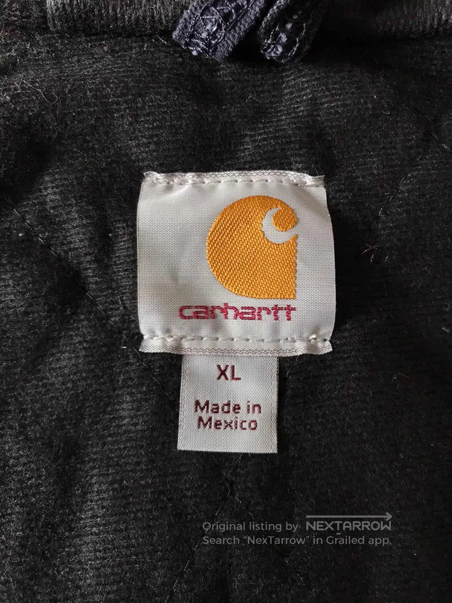 Carhartt Carhartt J130 Washed Canvas Hooded Jacket. Size US XL / EU 56 / 4 - 7 Thumbnail